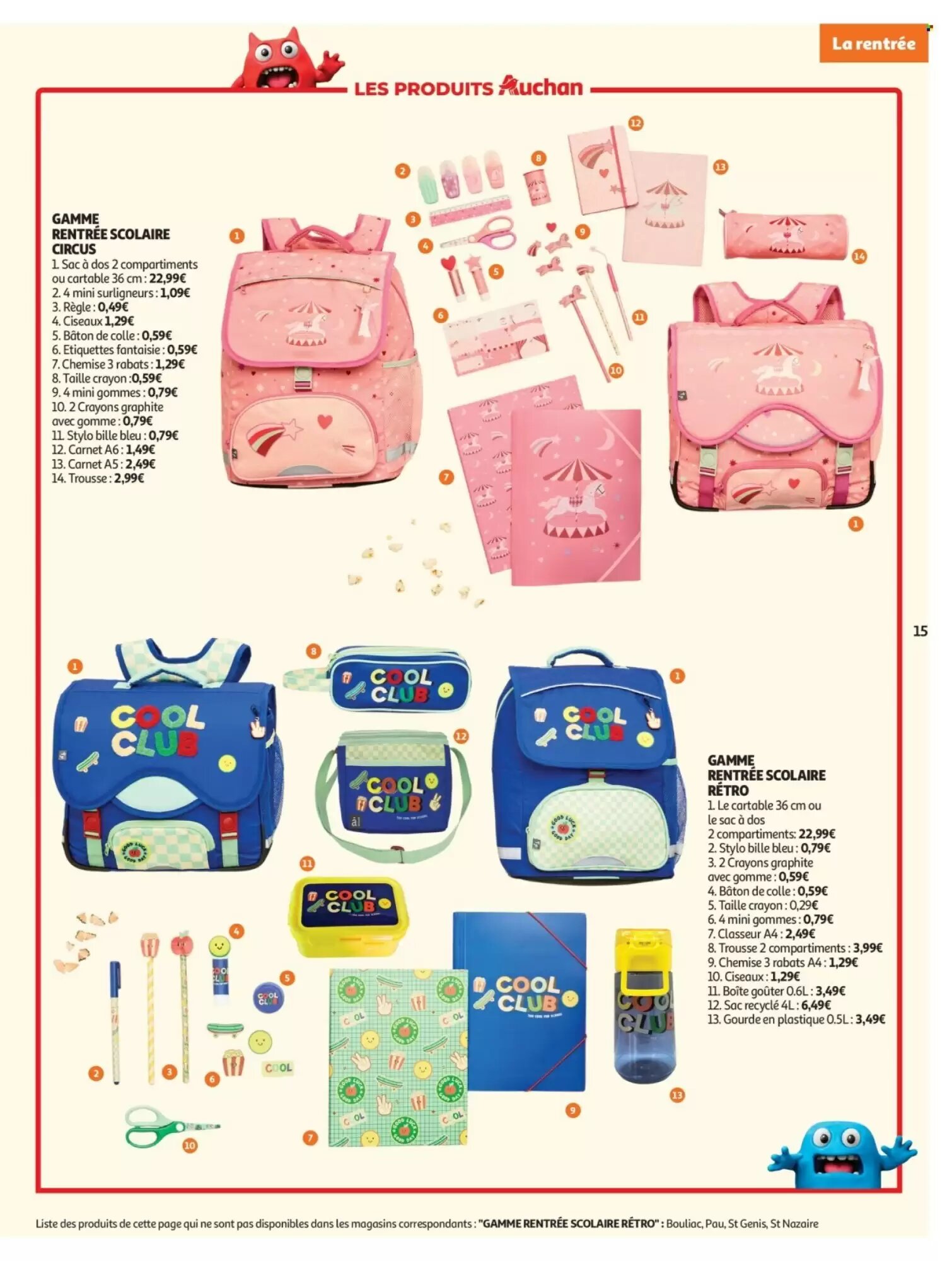 Prospectus promotionnel Auchan valable à partir du 04/08/2026 - Page 15.