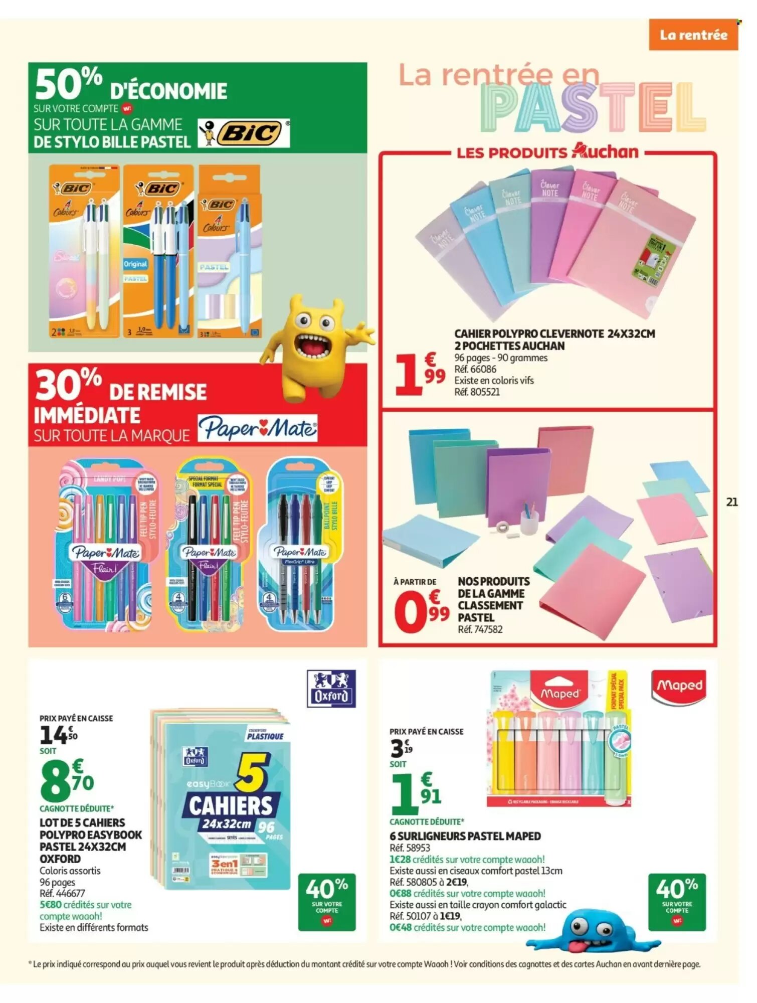 Prospectus promotionnel Auchan valable à partir du 04/08/2026 - Page 21.