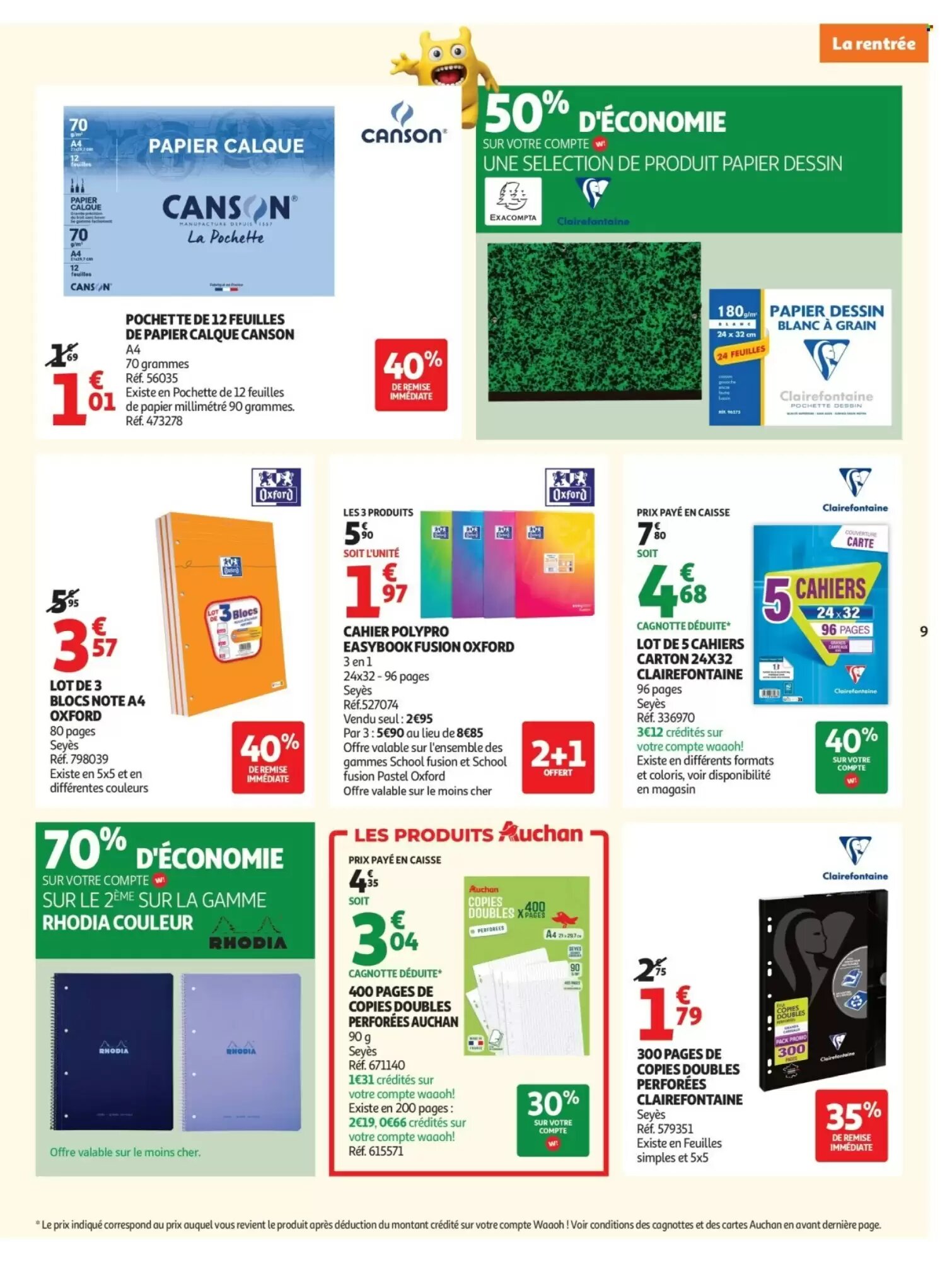 Prospectus promotionnel Auchan valable à partir du 04/08/2026 - Page 9.