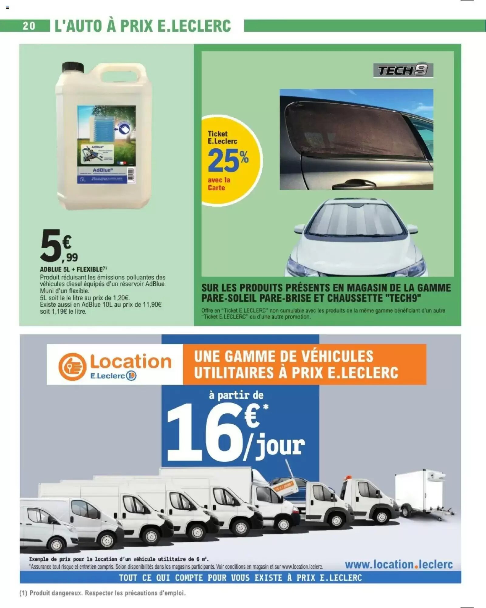 Prospectus promotionnel E.Leclerc valable à partir du 04/08/2026 - Page 20.