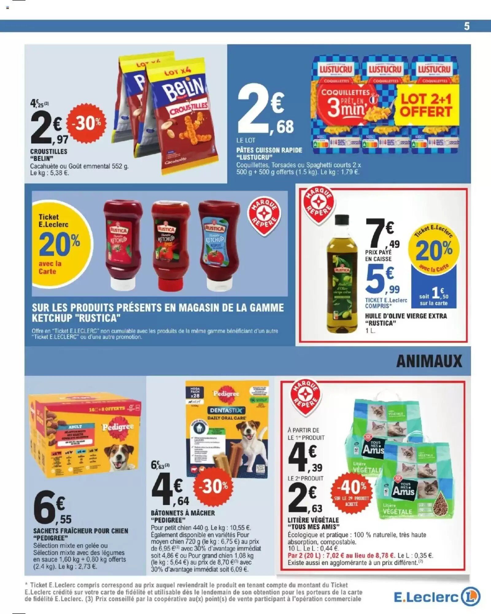 Prospectus promotionnel E.Leclerc valable à partir du 04/08/2026 - Page 5.
