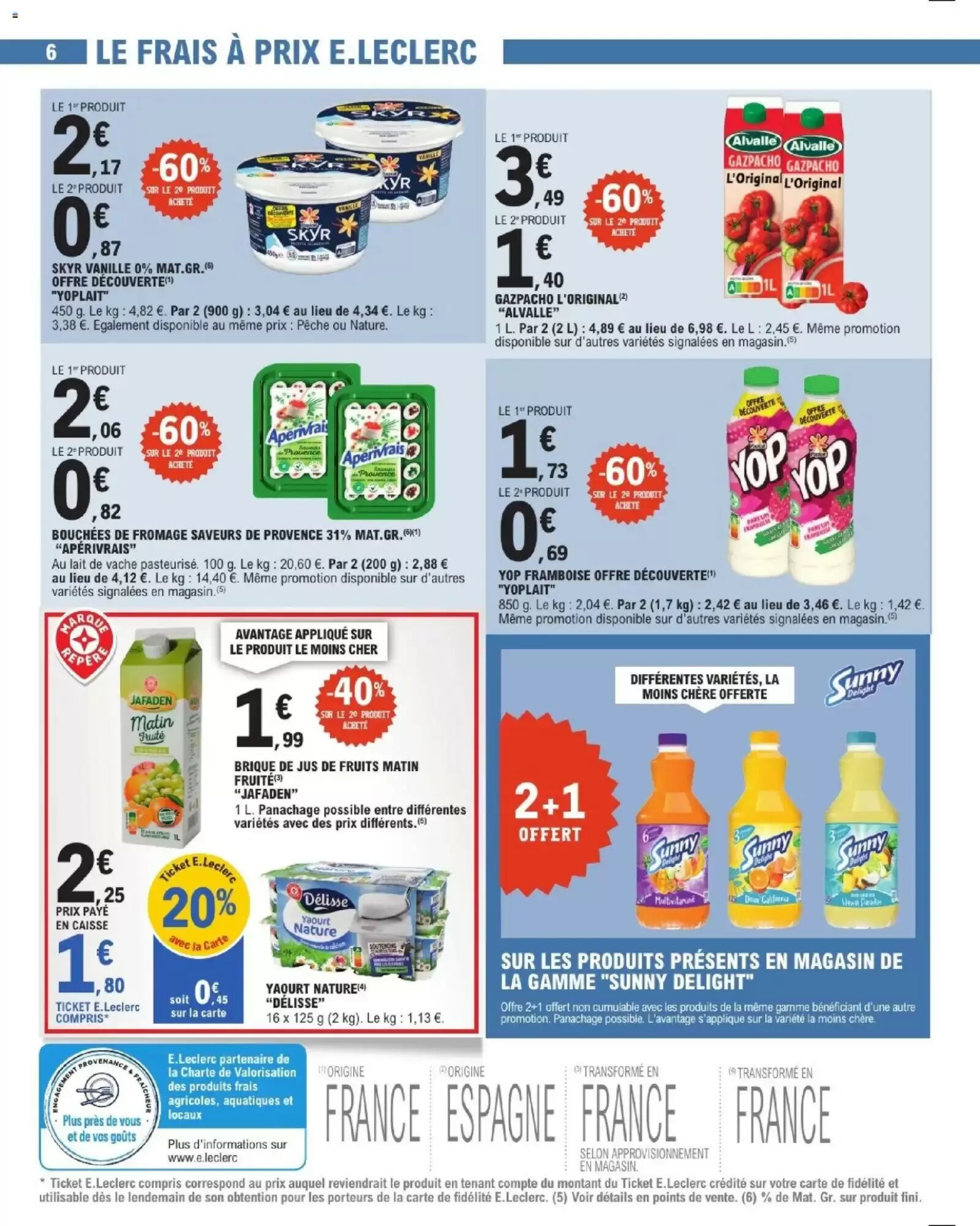 Prospectus promotionnel E.Leclerc valable à partir du 04/08/2026 - Page 6.