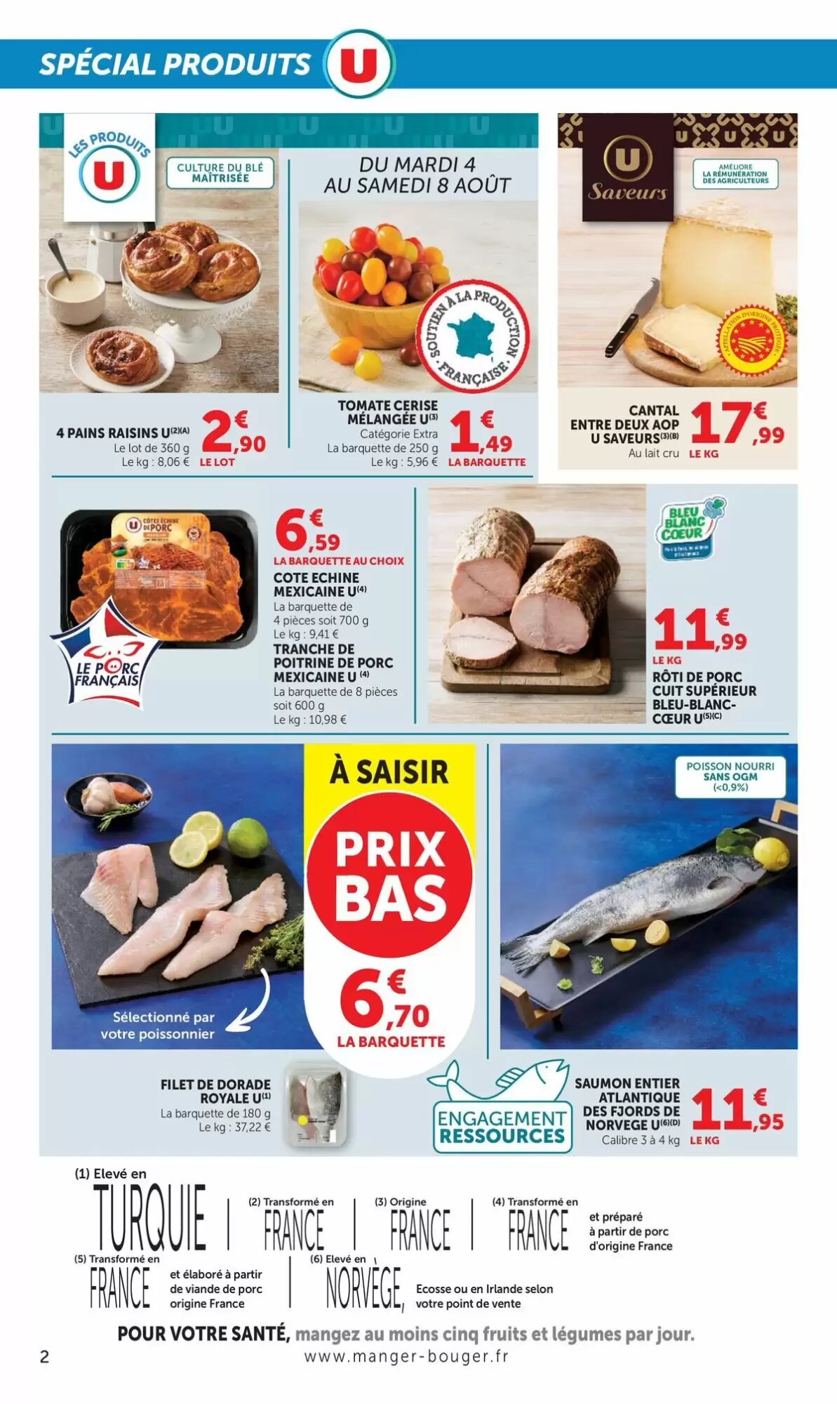 Prospectus promotionnel Super U valable à partir du 04/08/2026 - Page 2.