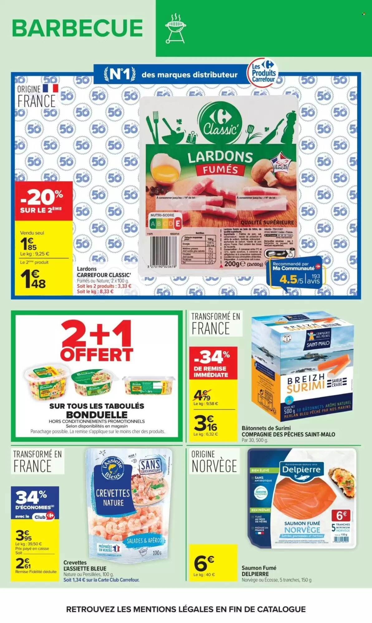 Prospectus promotionnel Carrefour valable à partir du 04/08/2026 - Page 14.