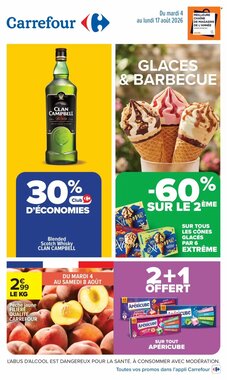 Prospectus promotionnel Carrefour valable à partir du 04/08/2026