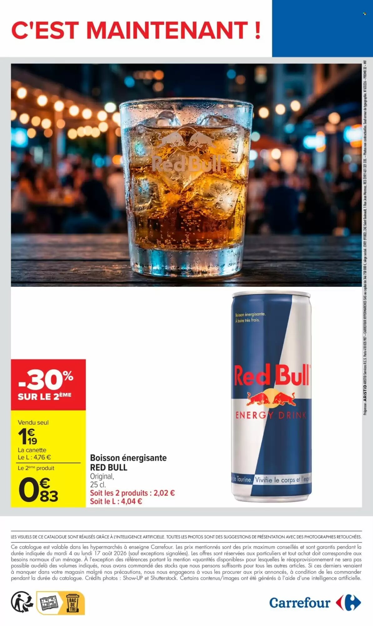 Prospectus promotionnel Carrefour valable à partir du 04/08/2026 - Page 2.