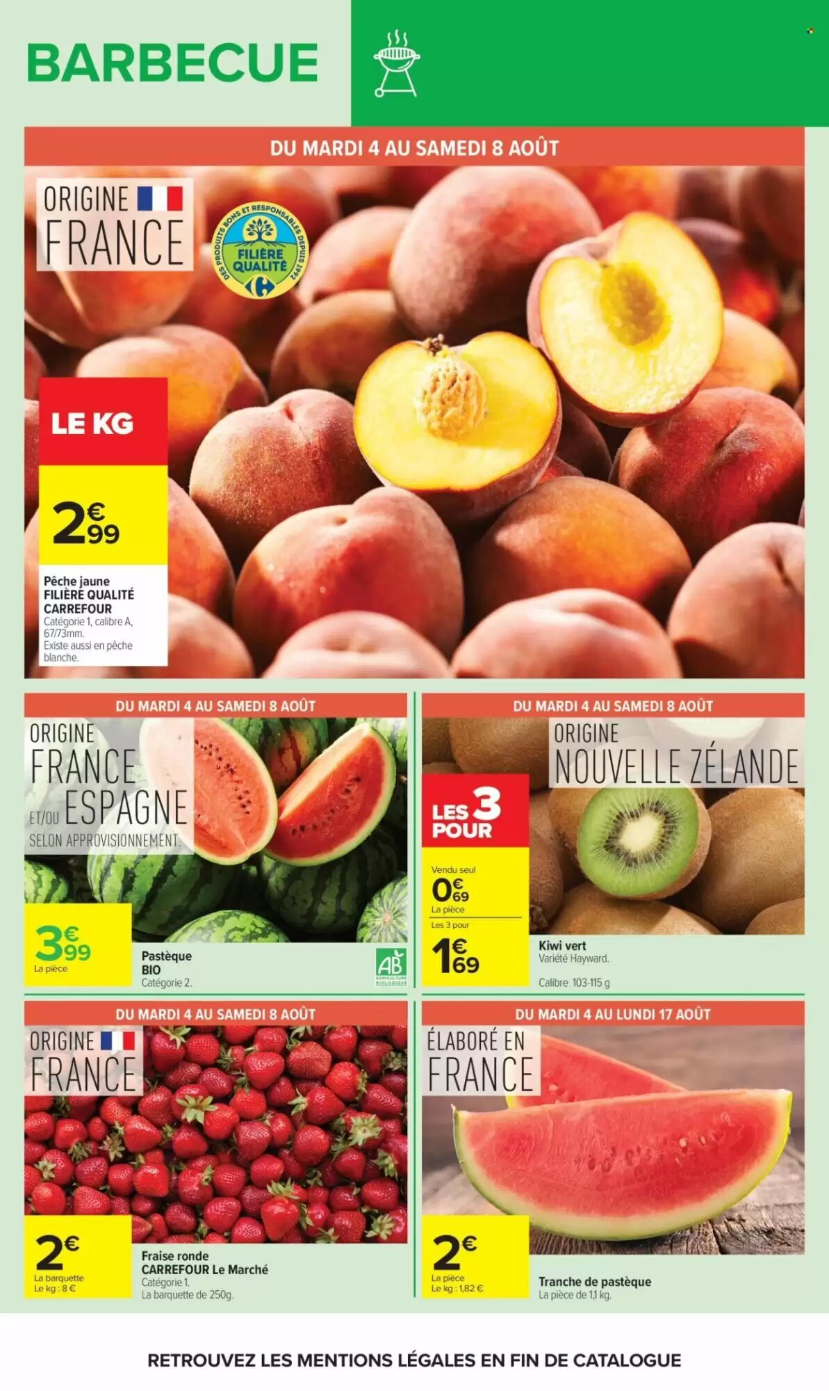 Prospectus promotionnel Carrefour valable à partir du 04/08/2026 - Page 24.