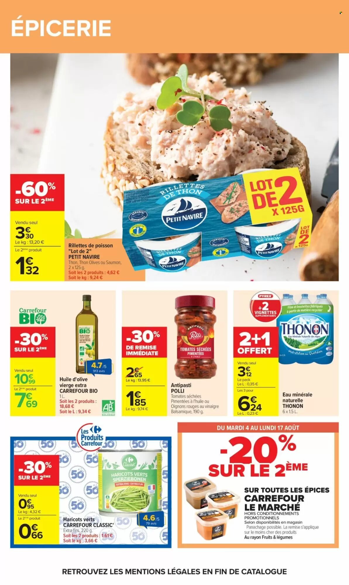 Prospectus promotionnel Carrefour valable à partir du 04/08/2026 - Page 41.