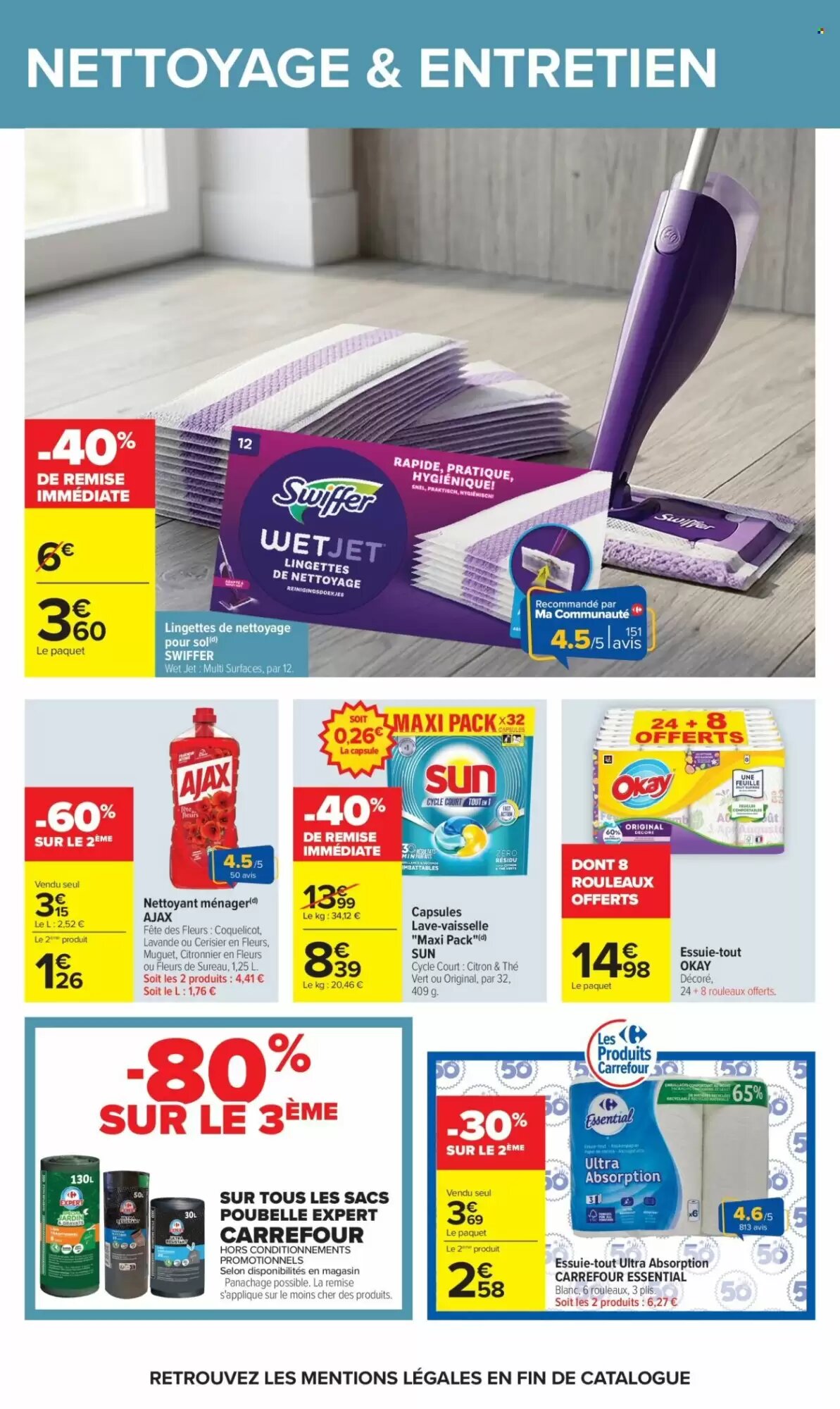 Prospectus promotionnel Carrefour valable à partir du 04/08/2026 - Page 46.