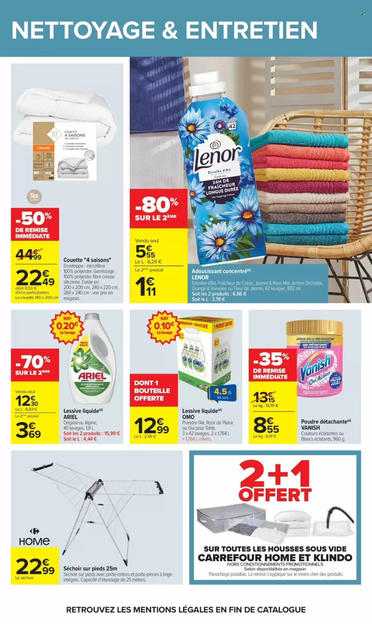 Prospectus promotionnel Carrefour valable à partir du 04/08/2026 - Page 47.