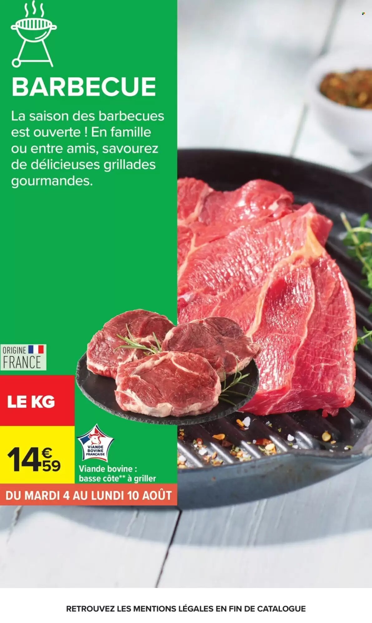 Prospectus promotionnel Carrefour valable à partir du 04/08/2026 - Page 5.