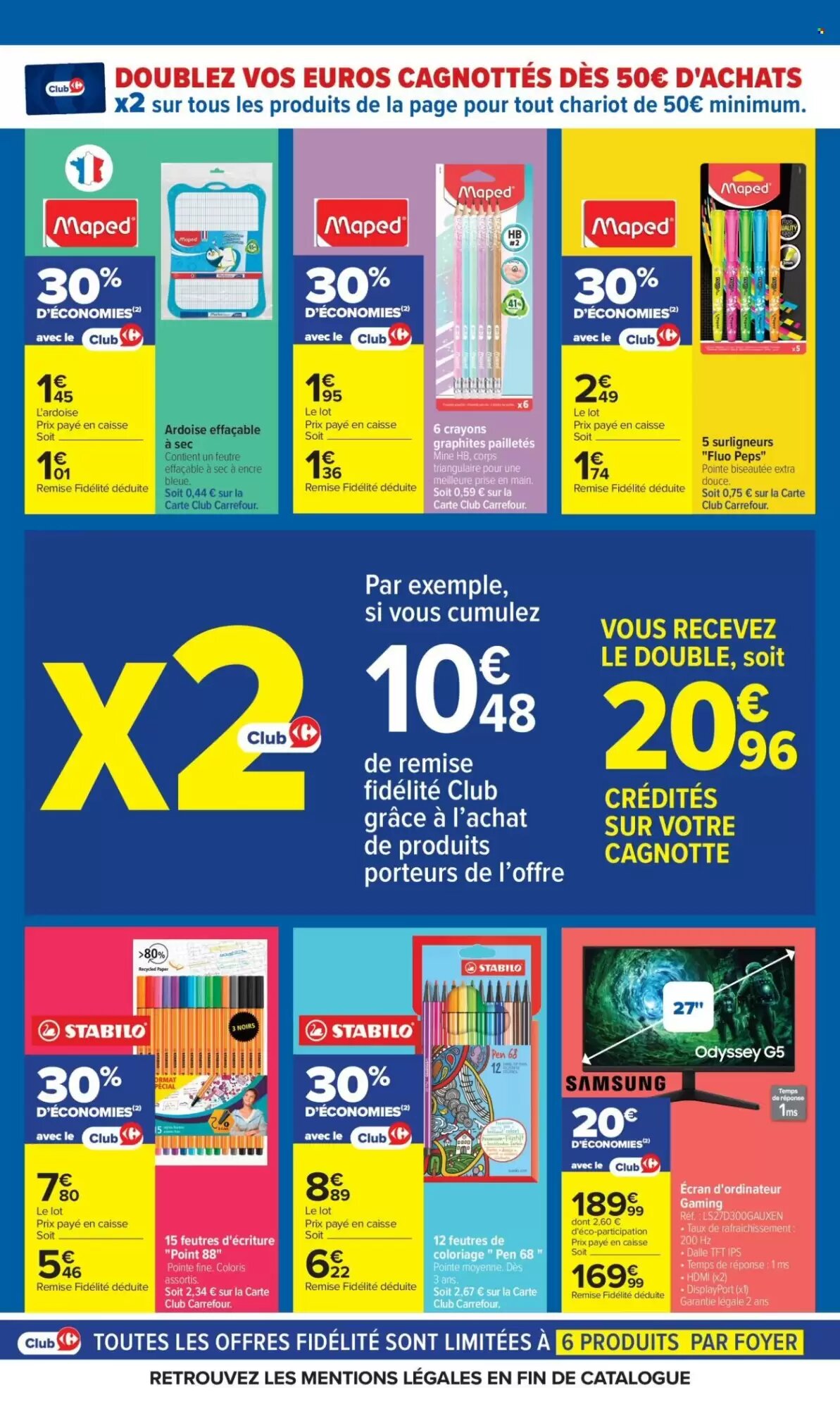 Prospectus promotionnel Carrefour valable à partir du 04/08/2026 - Page 64.