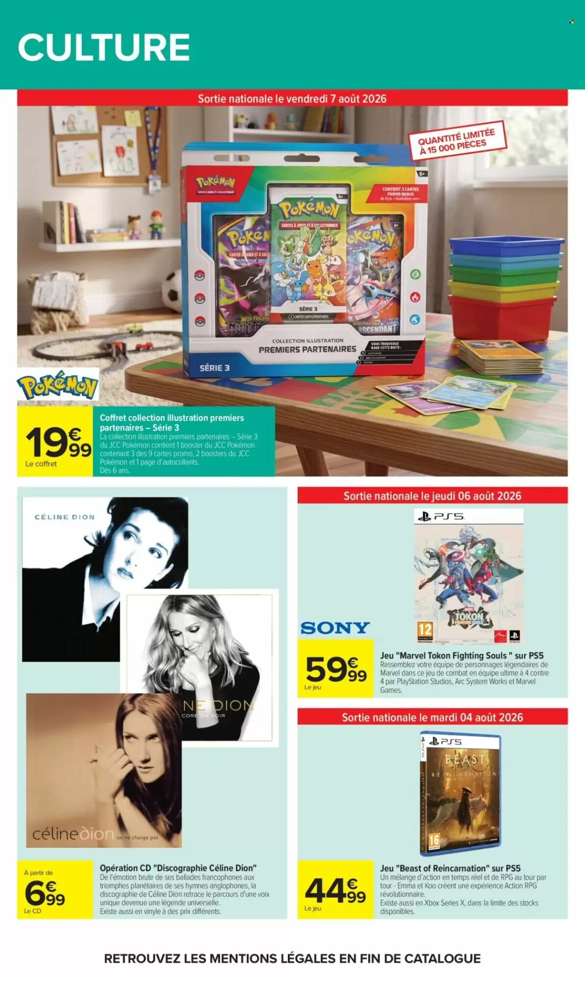 Prospectus promotionnel Carrefour valable à partir du 04/08/2026 - Page 69.