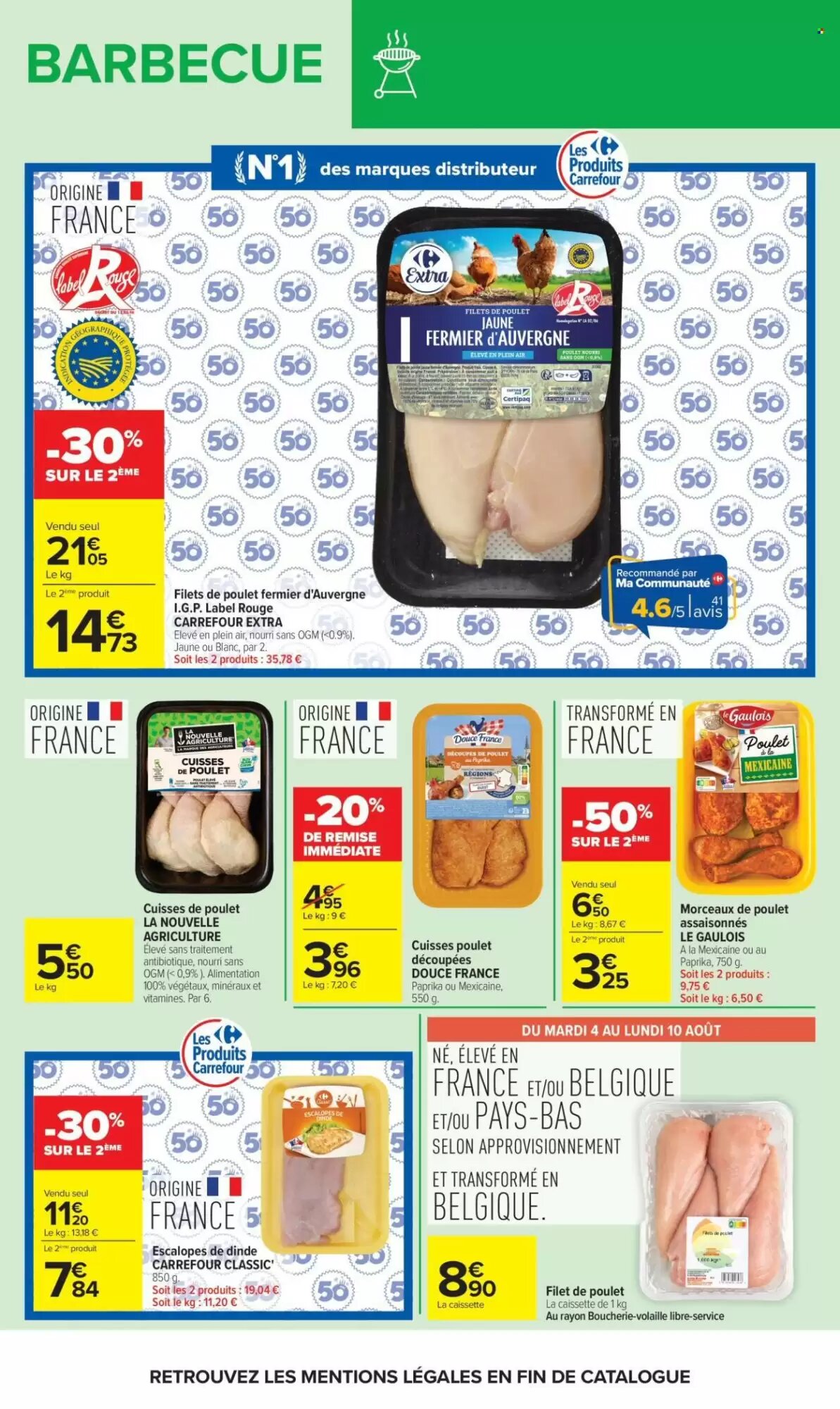 Prospectus promotionnel Carrefour valable à partir du 04/08/2026 - Page 7.