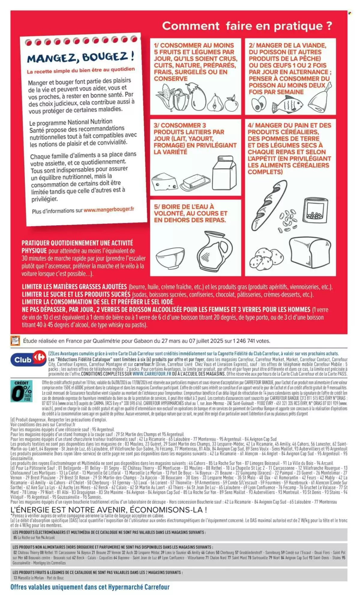 Prospectus promotionnel Carrefour valable à partir du 04/08/2026 - Page 77.