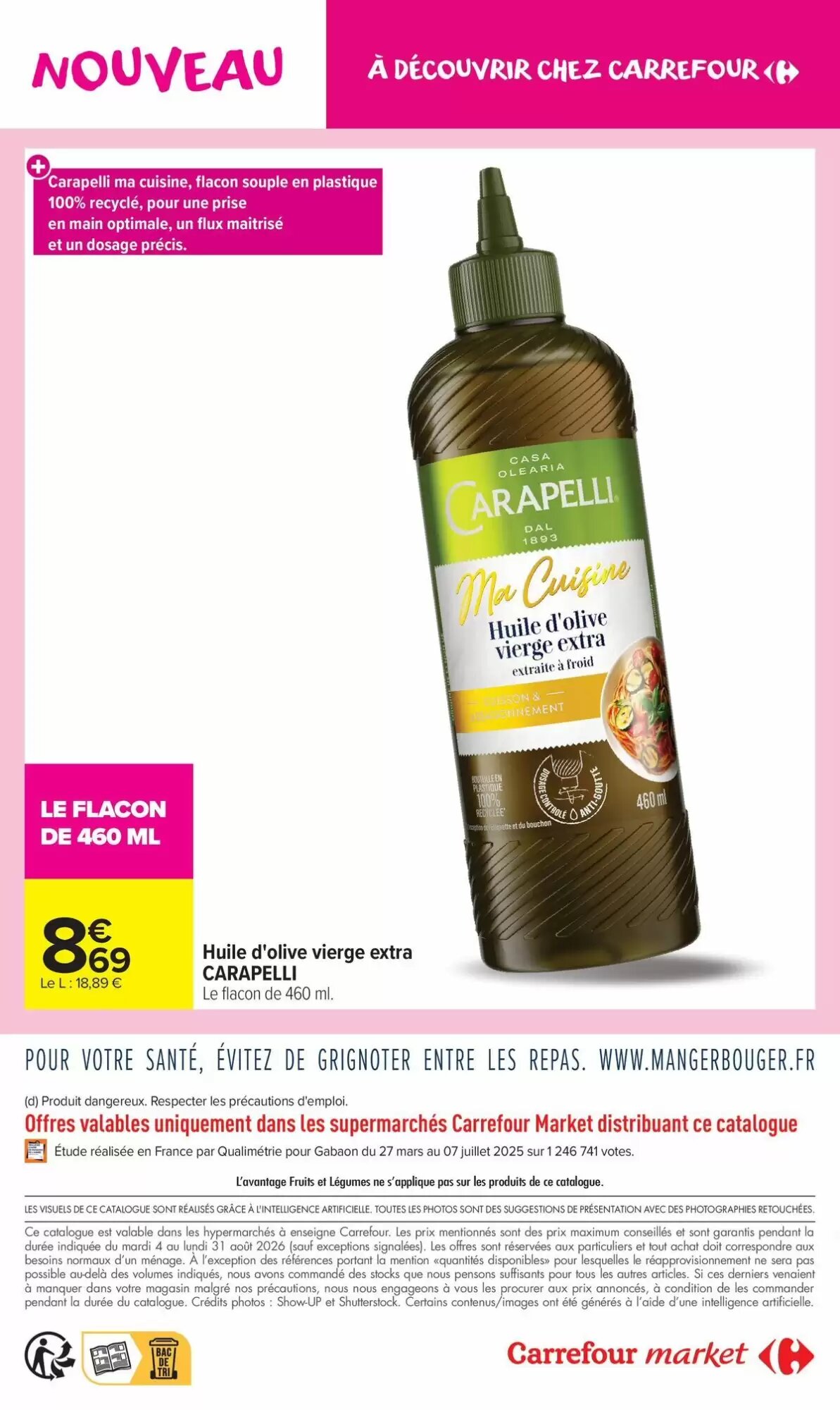 Prospectus promotionnel Carrefour Market valable à partir du 04/08/2026 - Page 12.