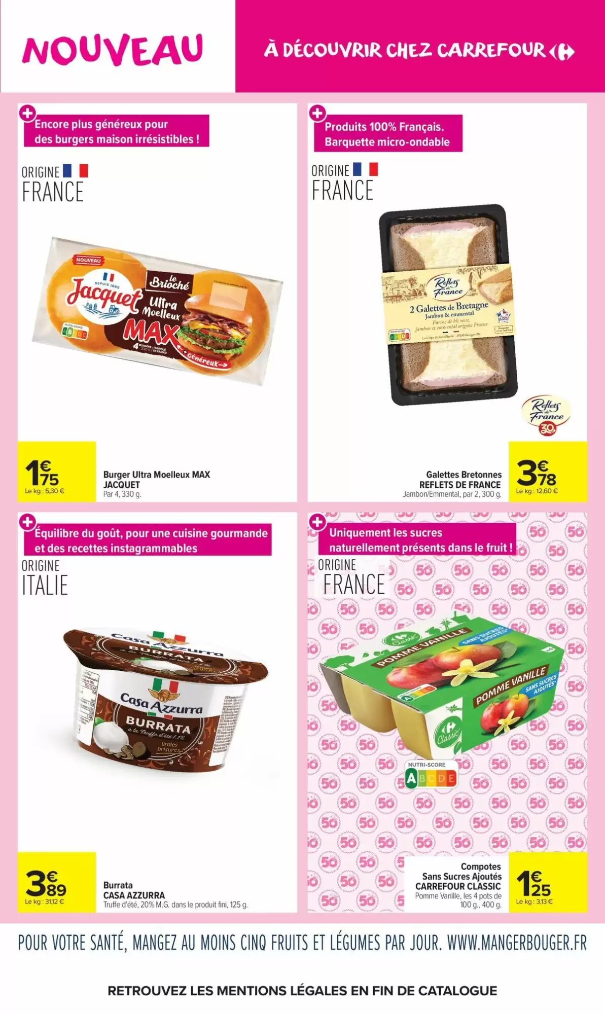 Prospectus promotionnel Carrefour Market valable à partir du 04/08/2026 - Page 3.
