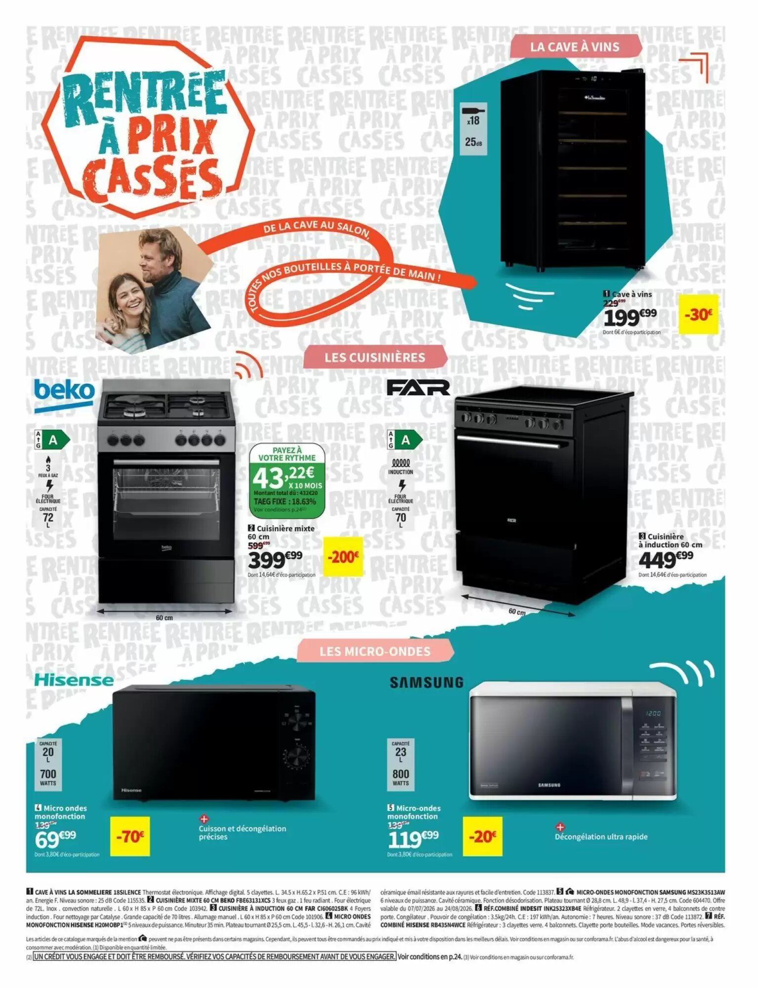 Prospectus promotionnel Conforama valable à partir du 04/08/2026 - Page 18.