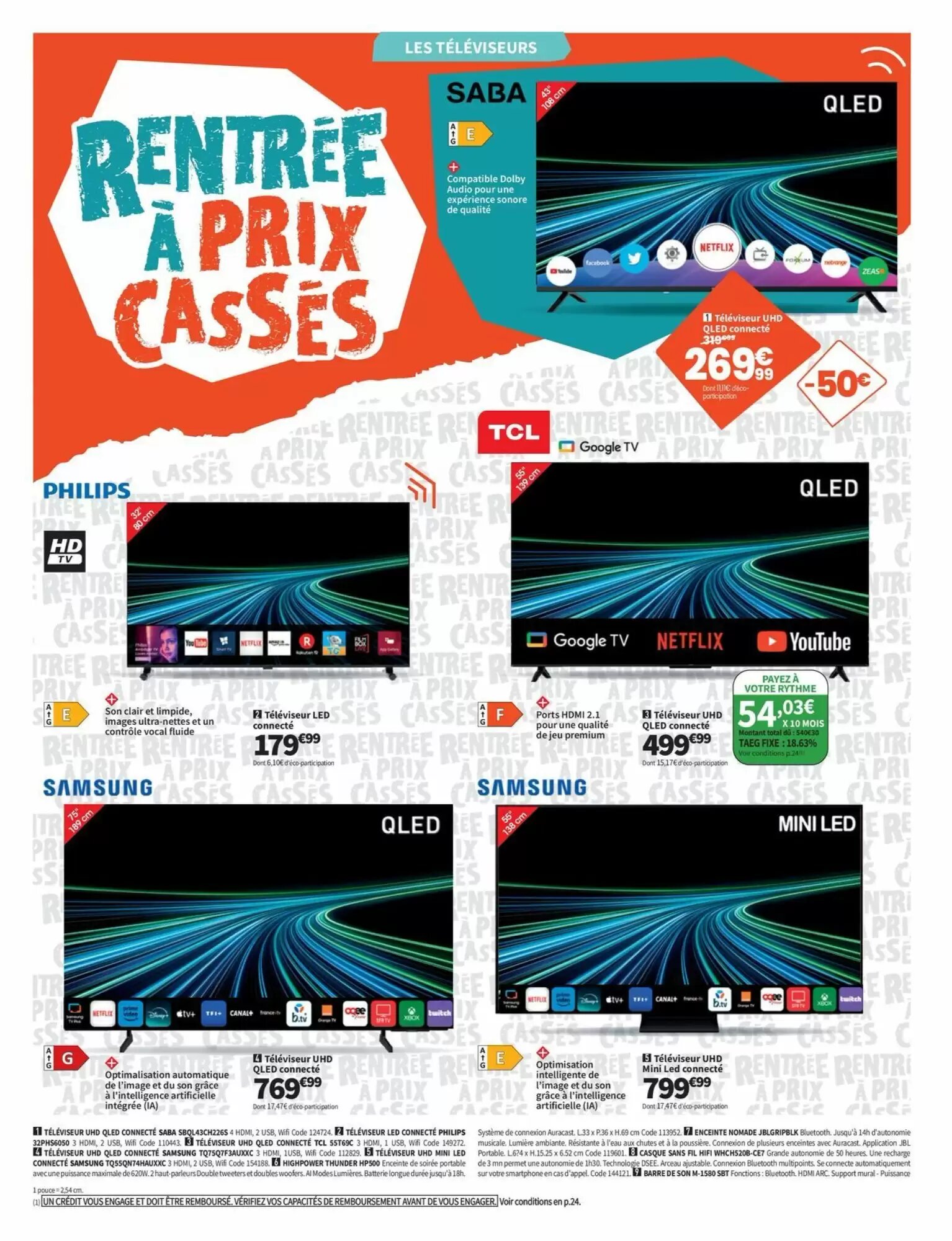 Prospectus promotionnel Conforama valable à partir du 04/08/2026 - Page 22.