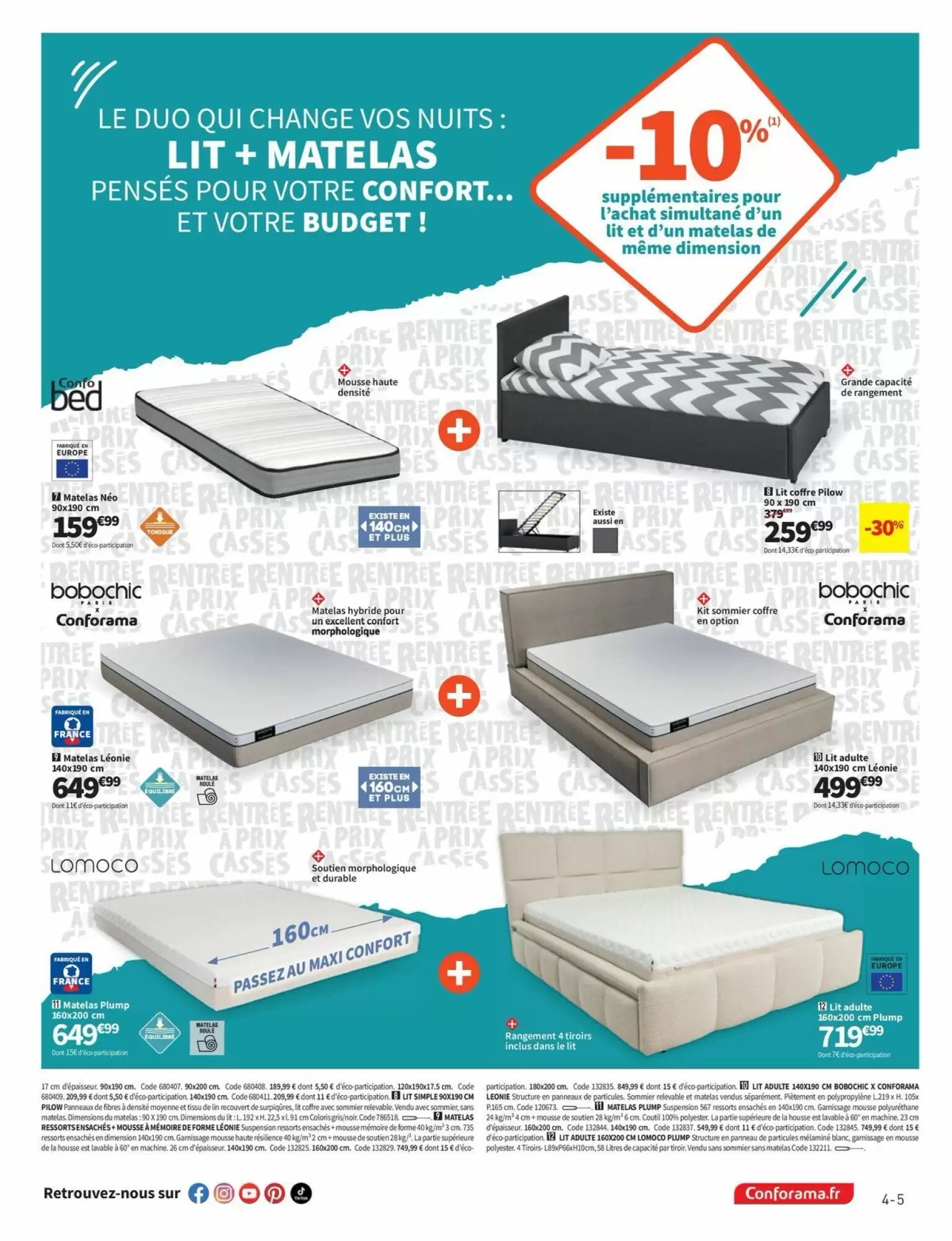 Prospectus promotionnel Conforama valable à partir du 04/08/2026 - Page 5.