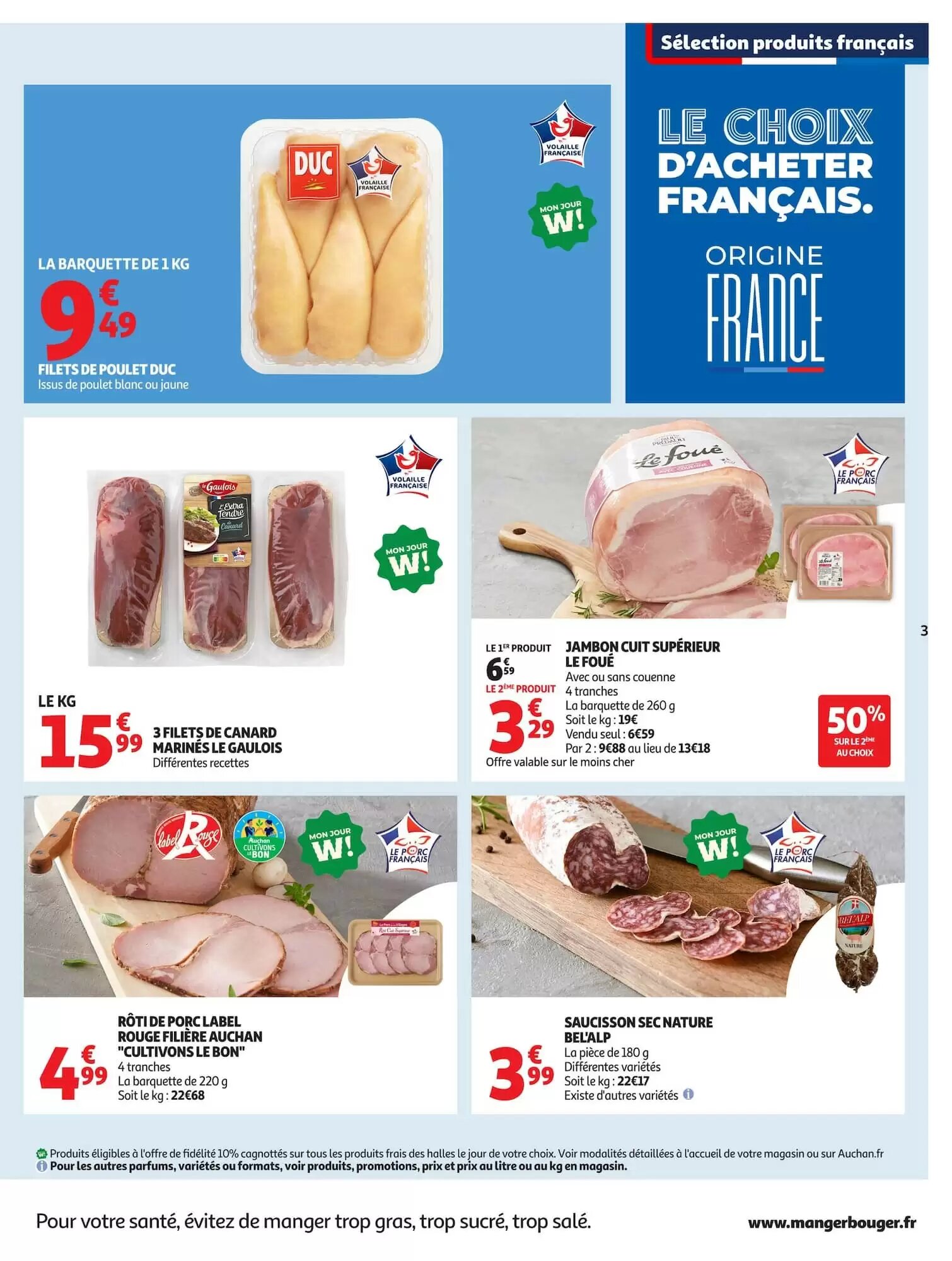 Prospectus promotionnel Auchan valable à partir du 04/08/2026 - Page 3.