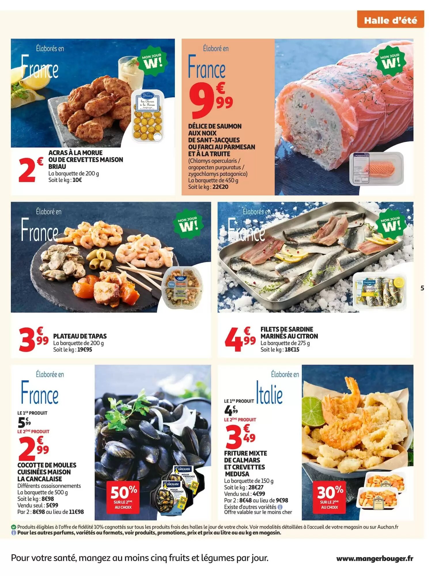 Prospectus promotionnel Auchan valable à partir du 04/08/2026 - Page 5.