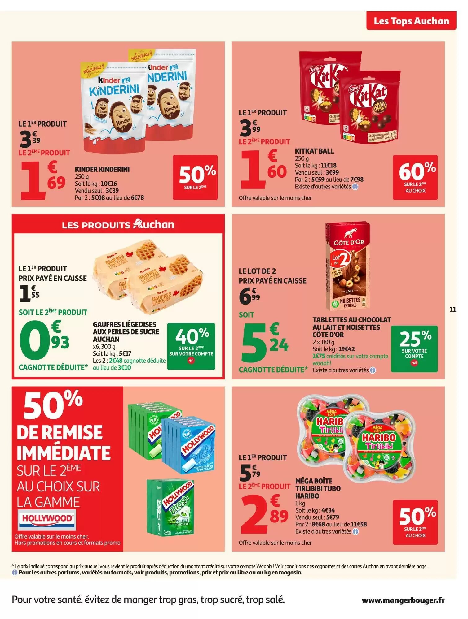 Prospectus promotionnel Auchan valable à partir du 04/08/2026 - Page 11.
