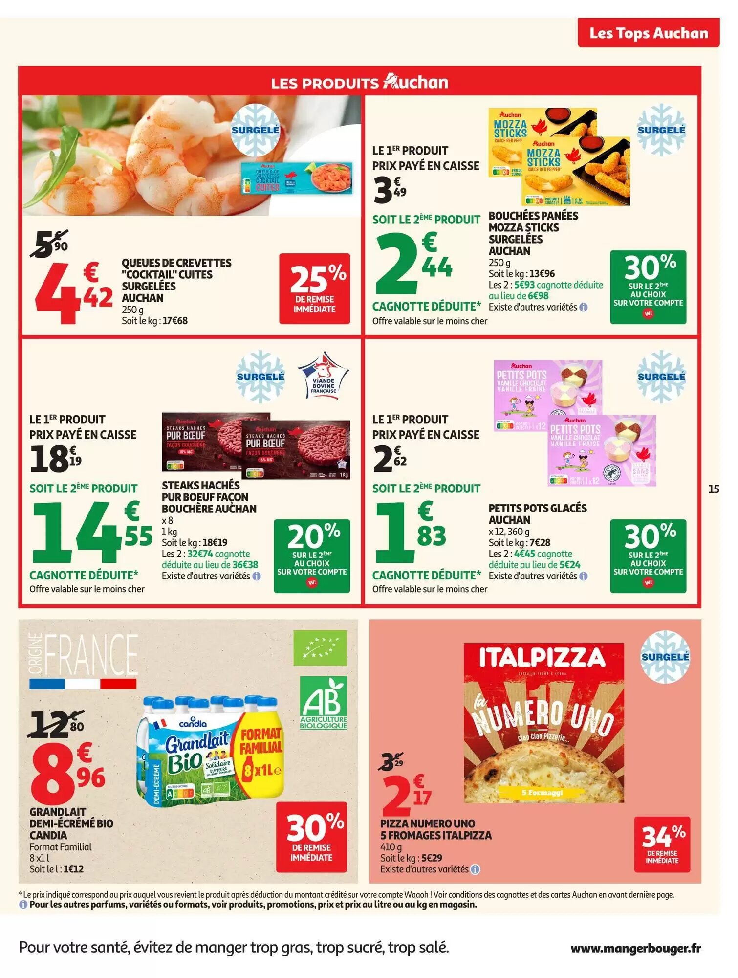 Prospectus promotionnel Auchan valable à partir du 04/08/2026 - Page 15.