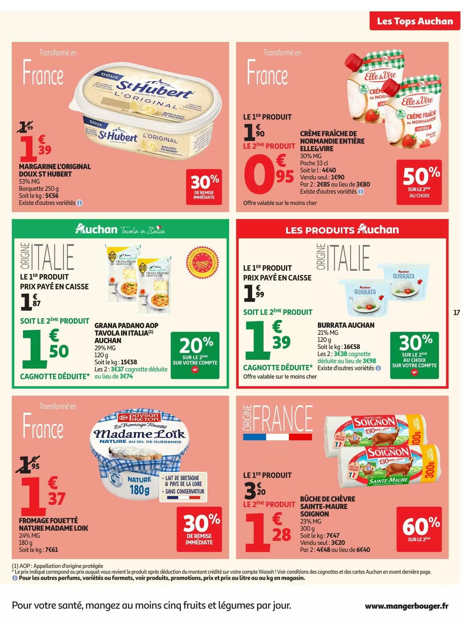 Prospectus promotionnel Auchan valable à partir du 04/08/2026 - Page 17.