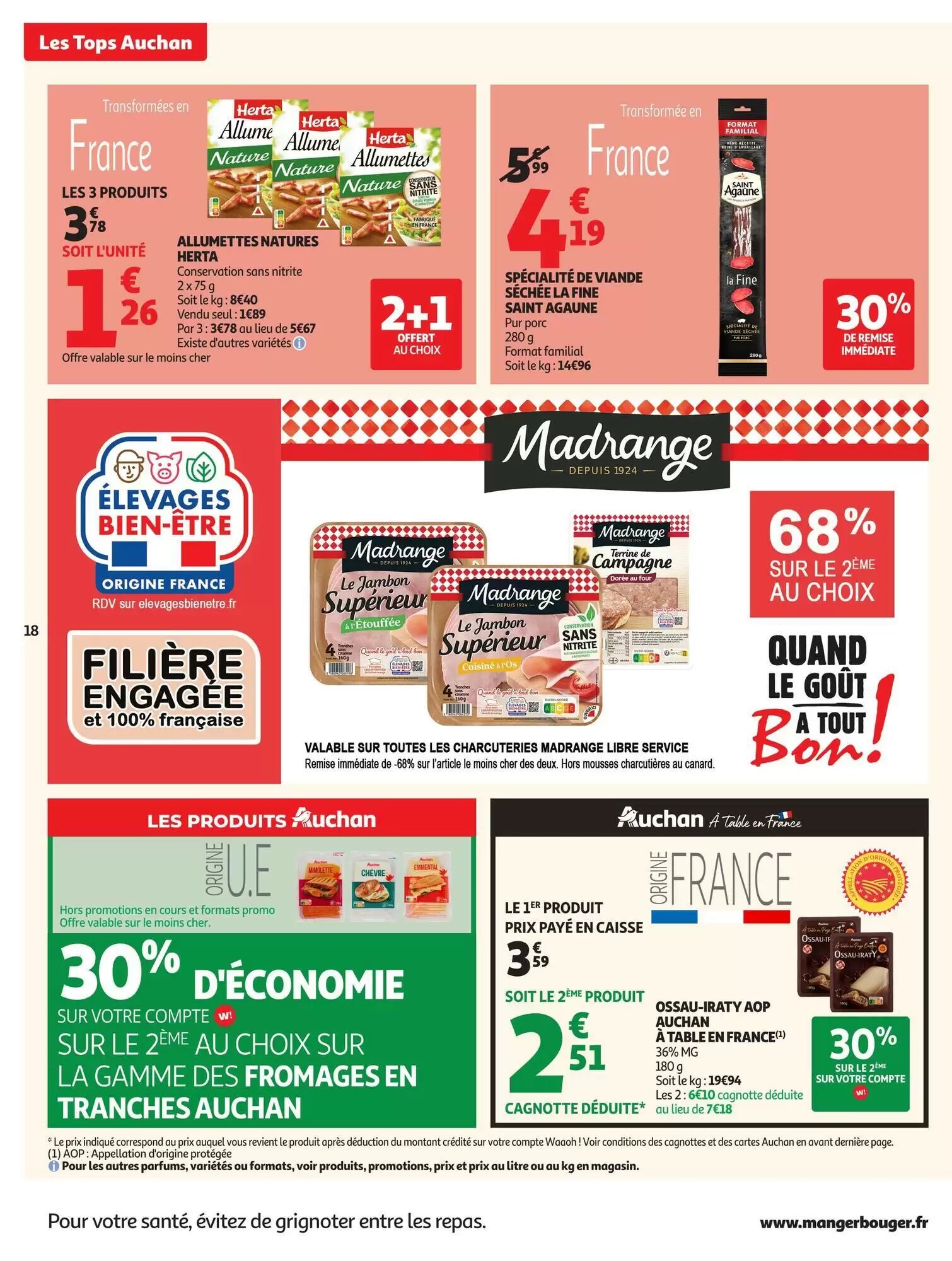 Prospectus promotionnel Auchan valable à partir du 04/08/2026 - Page 18.