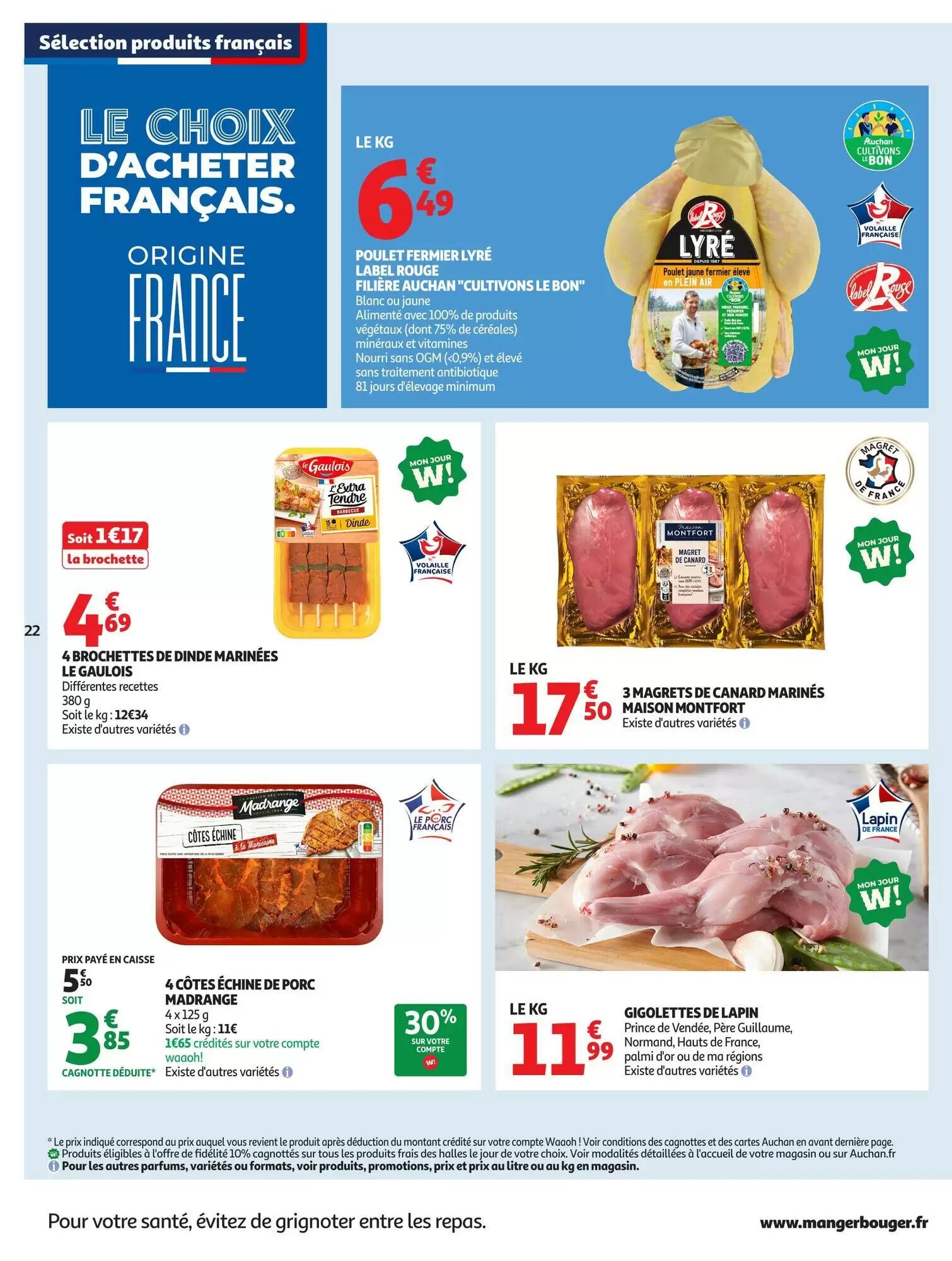 Prospectus promotionnel Auchan valable à partir du 04/08/2026 - Page 22.
