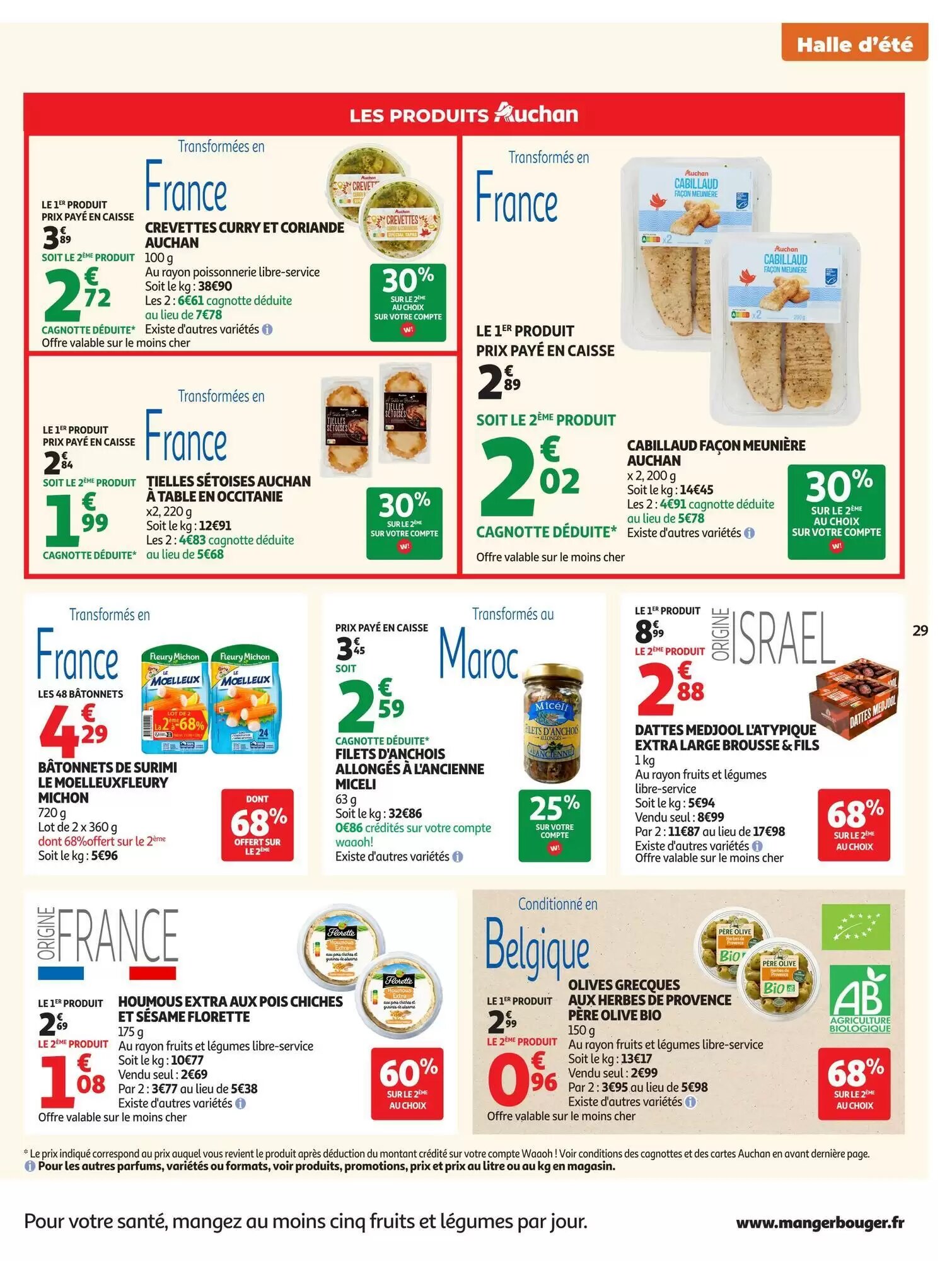Prospectus promotionnel Auchan valable à partir du 04/08/2026 - Page 29.