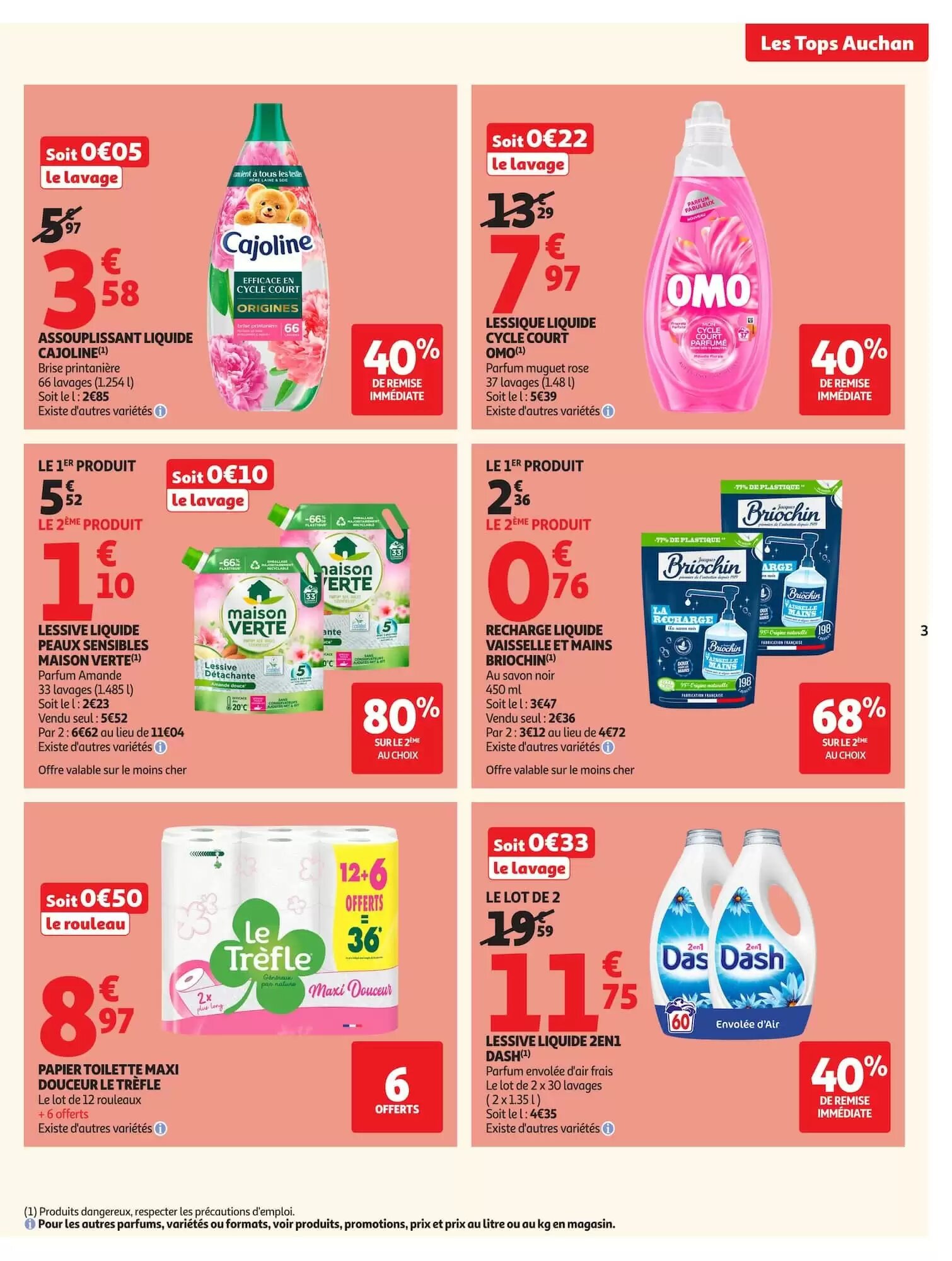 Prospectus promotionnel Auchan valable à partir du 04/08/2026 - Page 3.