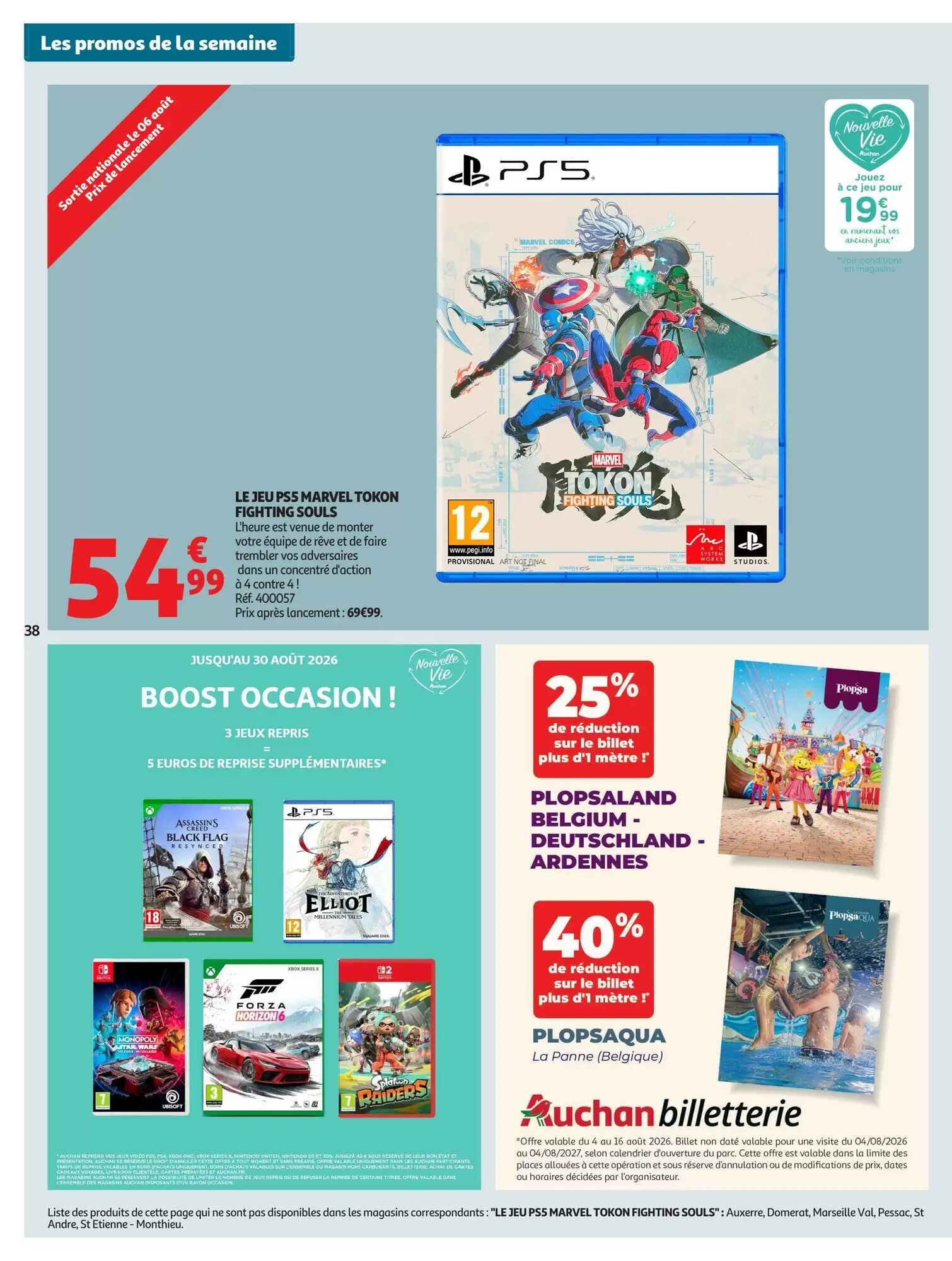 Prospectus promotionnel Auchan valable à partir du 04/08/2026 - Page 38.