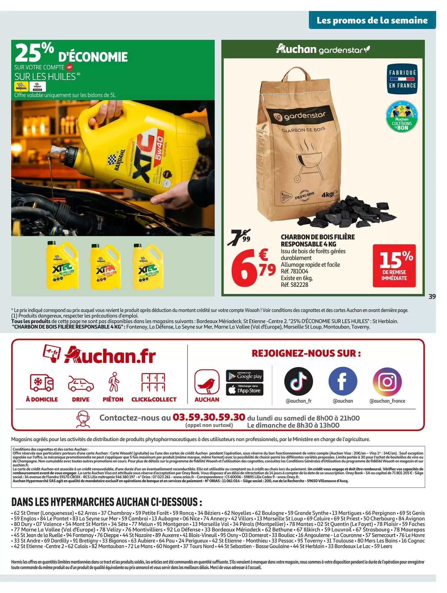 Prospectus promotionnel Auchan valable à partir du 04/08/2026 - Page 39.