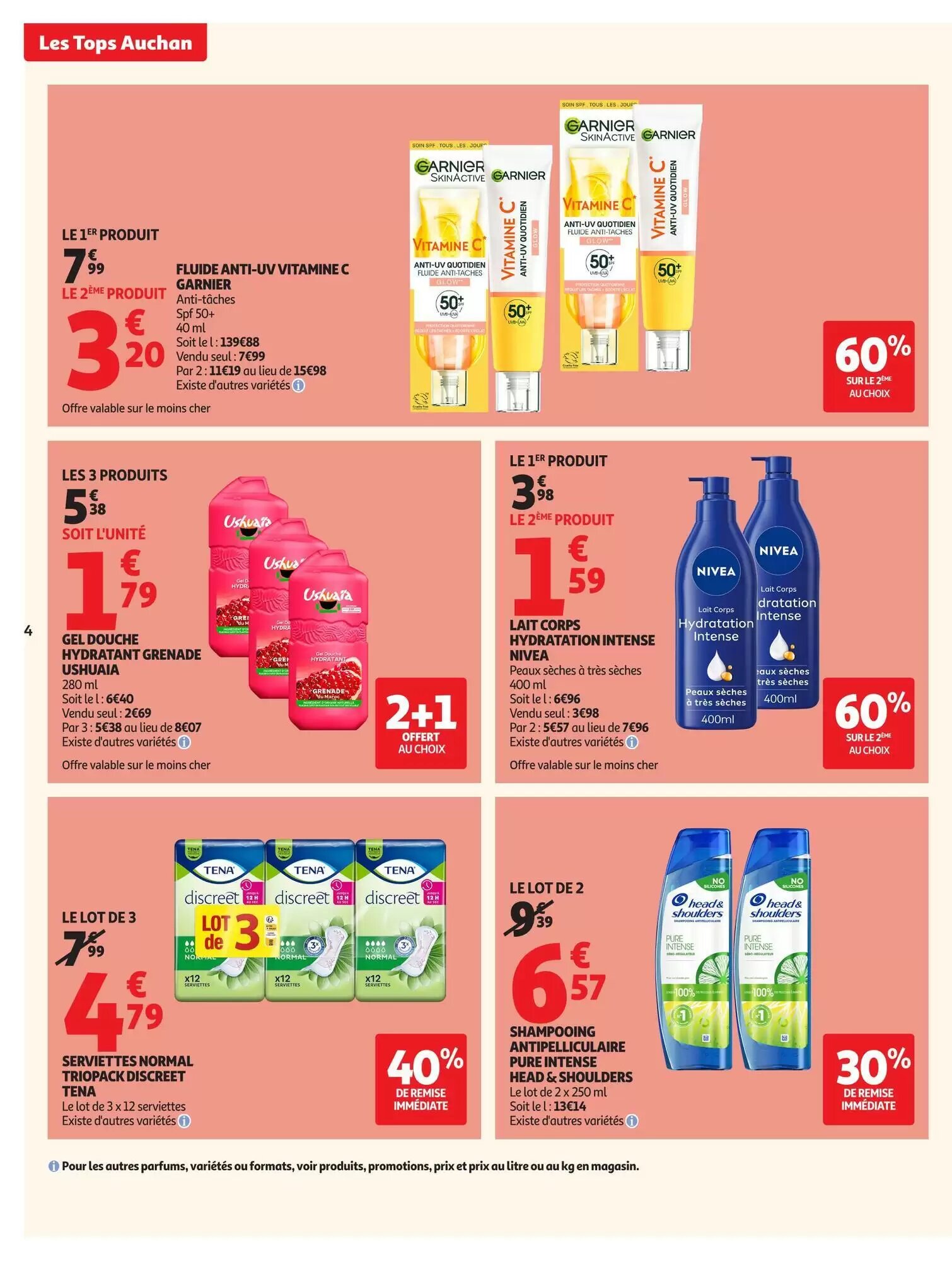 Prospectus promotionnel Auchan valable à partir du 04/08/2026 - Page 4.