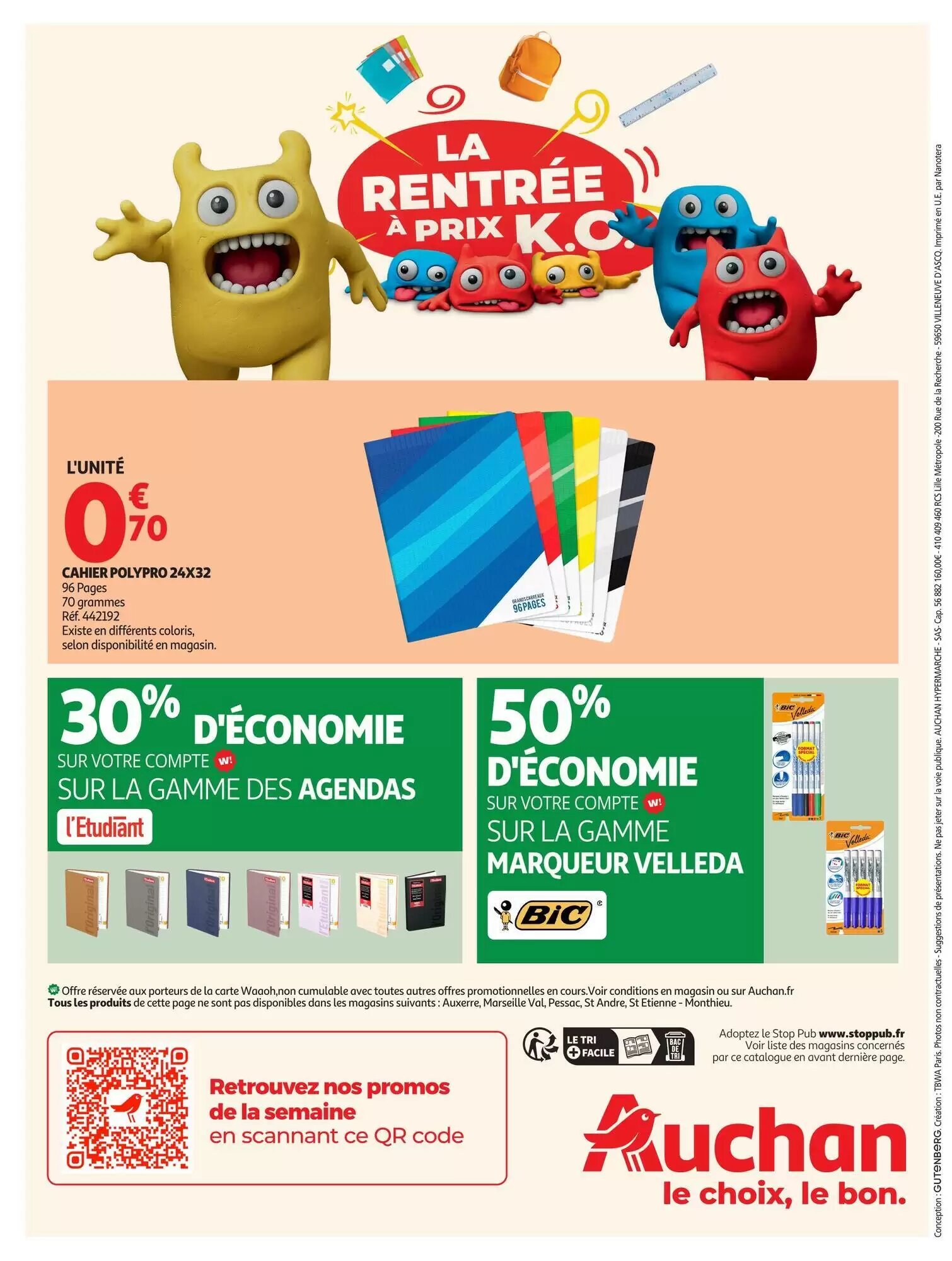 Prospectus promotionnel Auchan valable à partir du 04/08/2026 - Page 40.