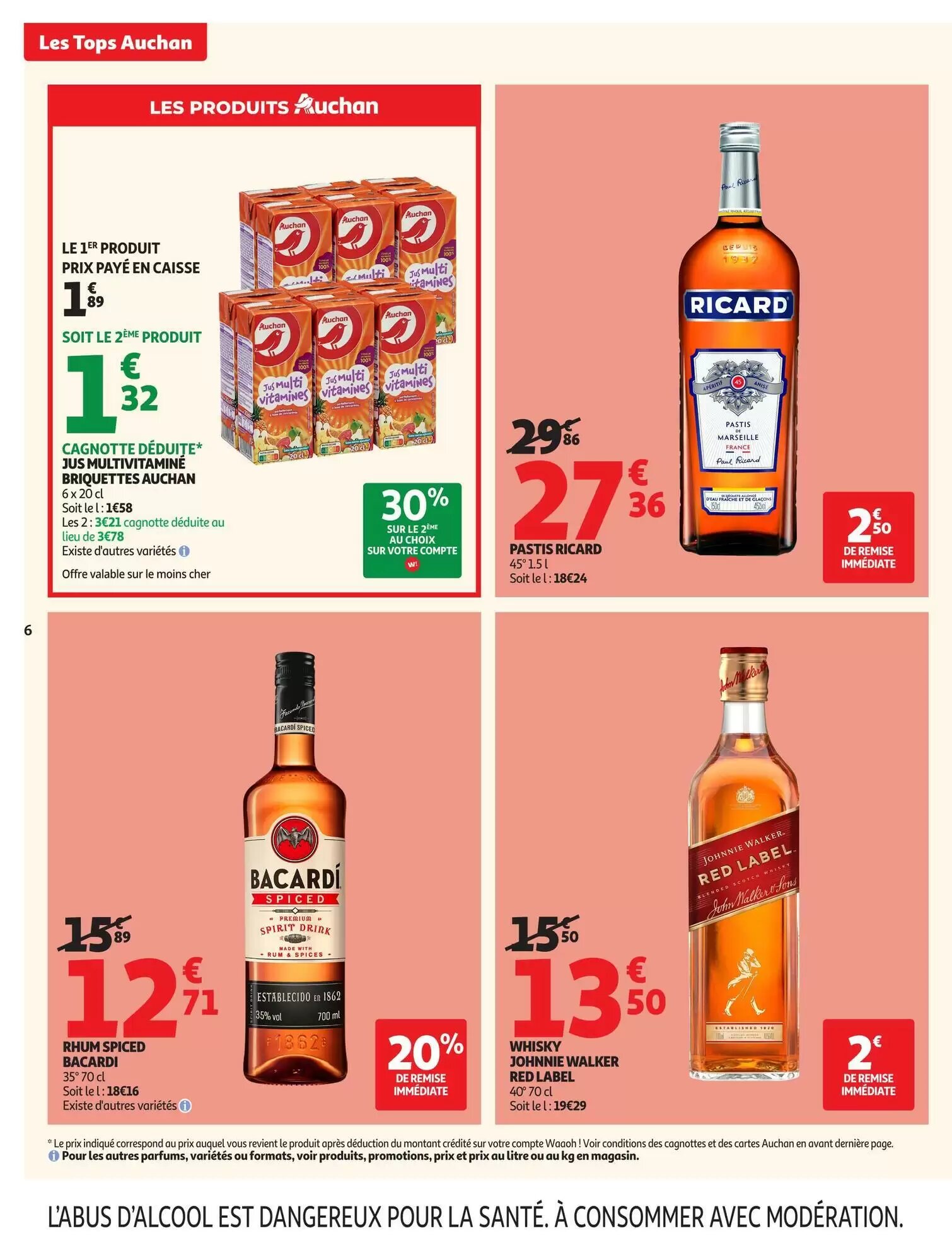 Prospectus promotionnel Auchan valable à partir du 04/08/2026 - Page 6.