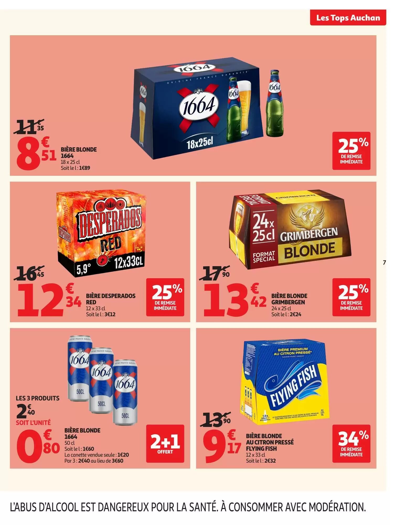 Prospectus promotionnel Auchan valable à partir du 04/08/2026 - Page 7.