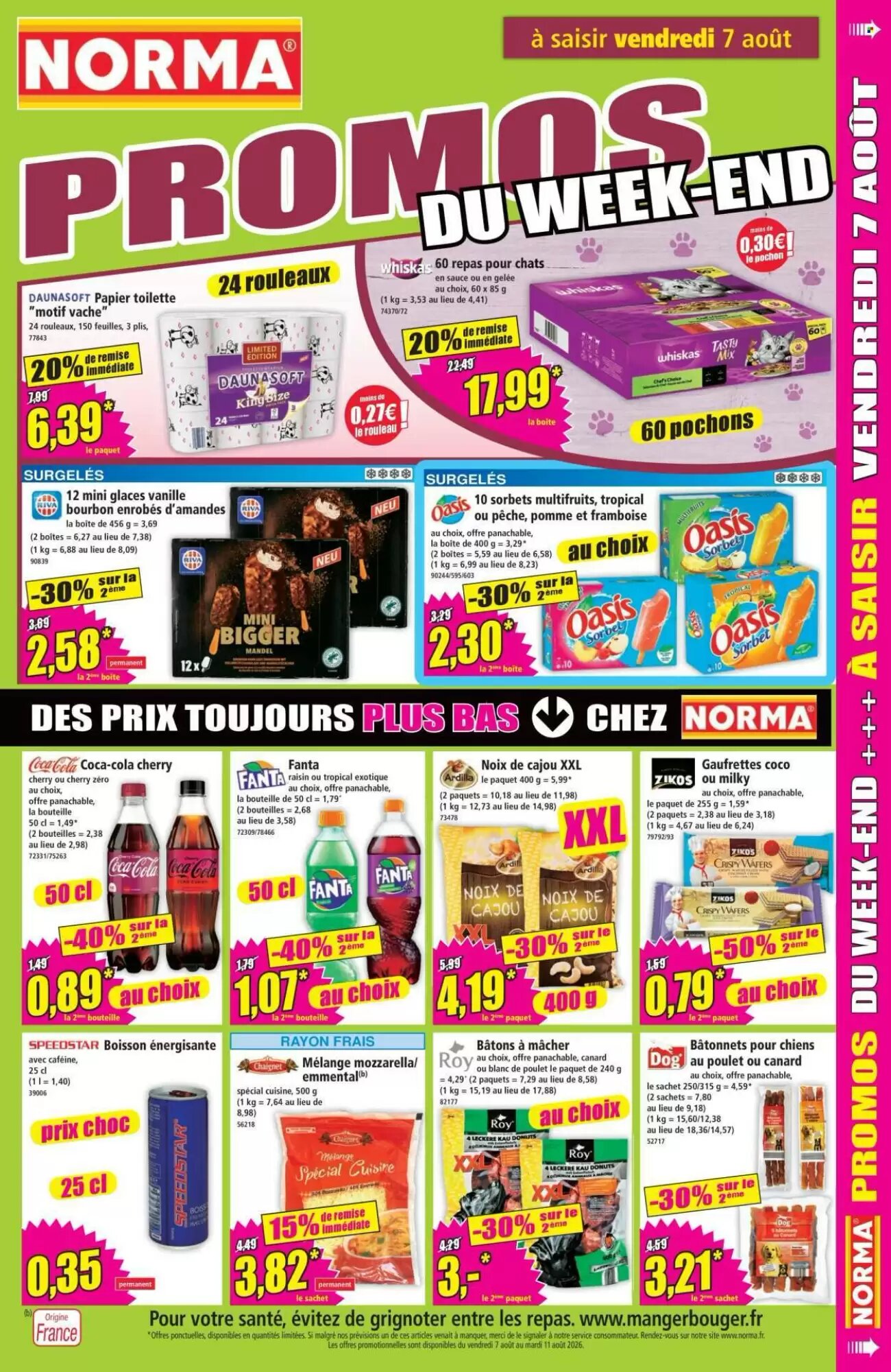 Prospectus promotionnel Norma valable à partir du 05/08/2026 - Page 11.