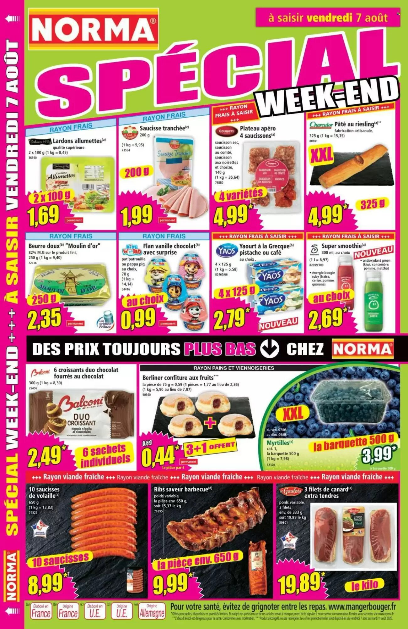 Prospectus promotionnel Norma valable à partir du 05/08/2026 - Page 12.