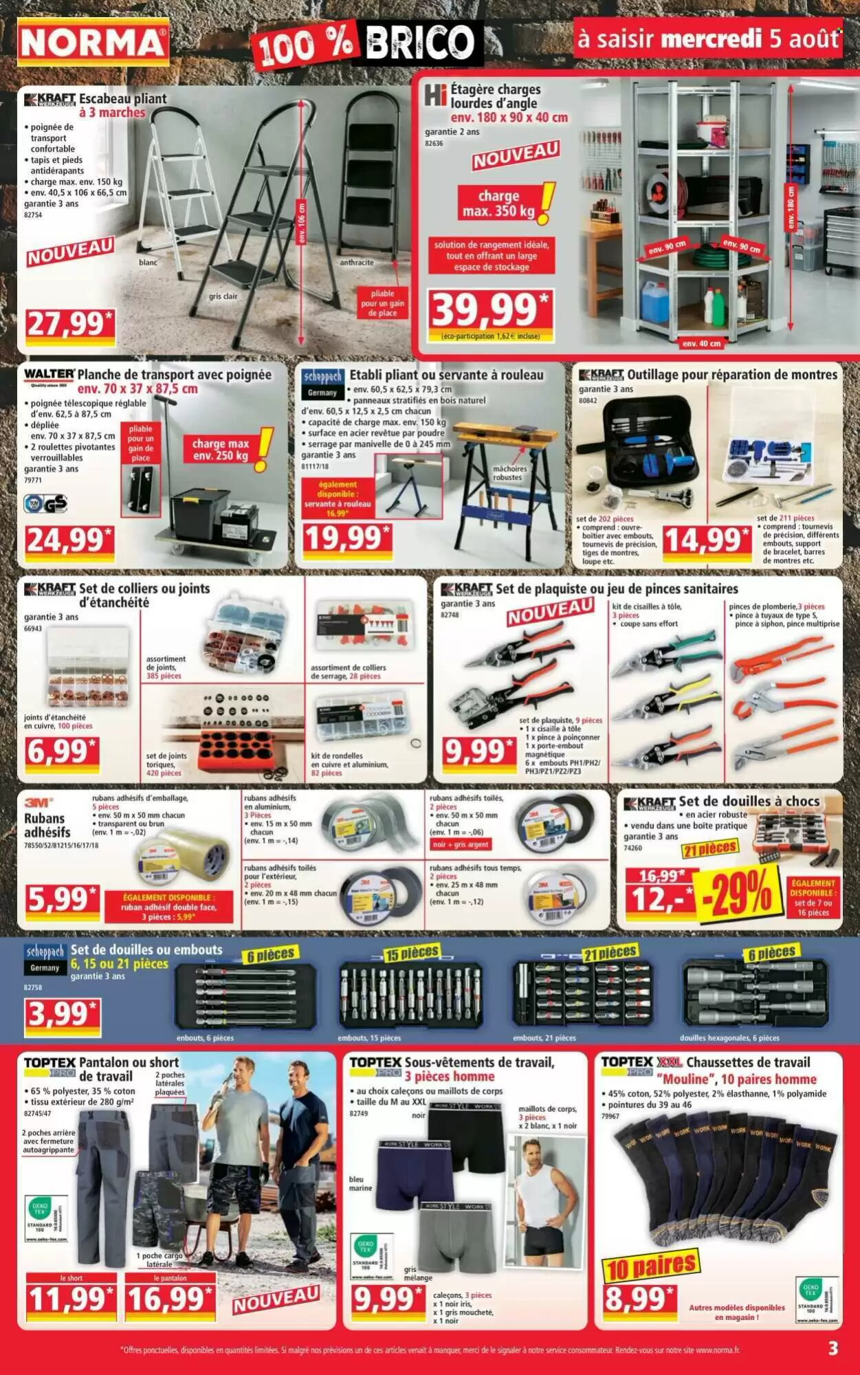 Prospectus promotionnel Norma valable à partir du 05/08/2026 - Page 3.