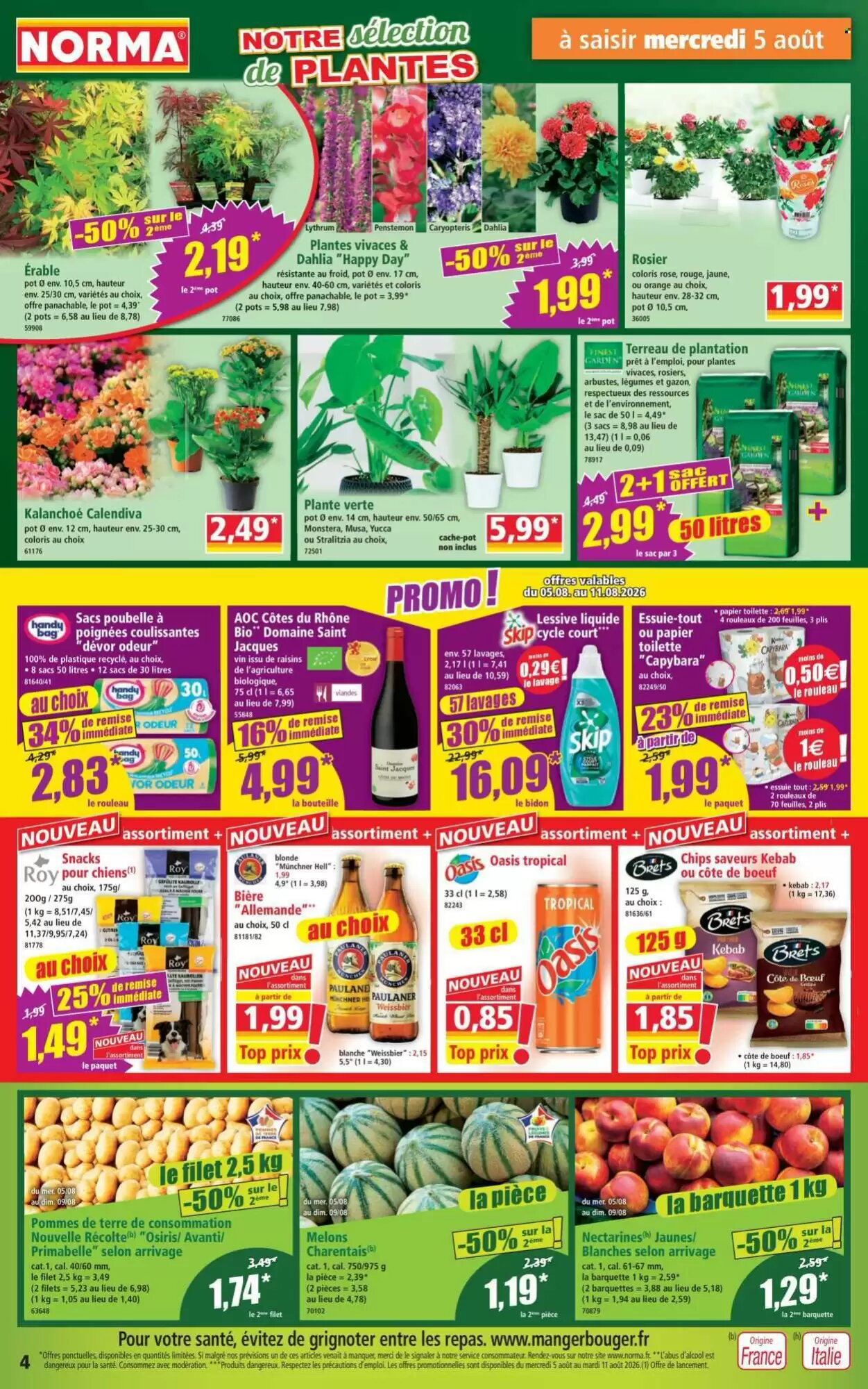 Prospectus promotionnel Norma valable à partir du 05/08/2026 - Page 4.
