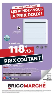 Prospectus promotionnel Bricomarché valable à partir du 05/08/2026