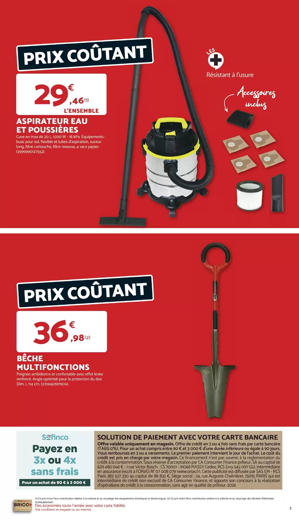 Prospectus promotionnel Bricomarché valable à partir du 05/08/2026 - Page 3.