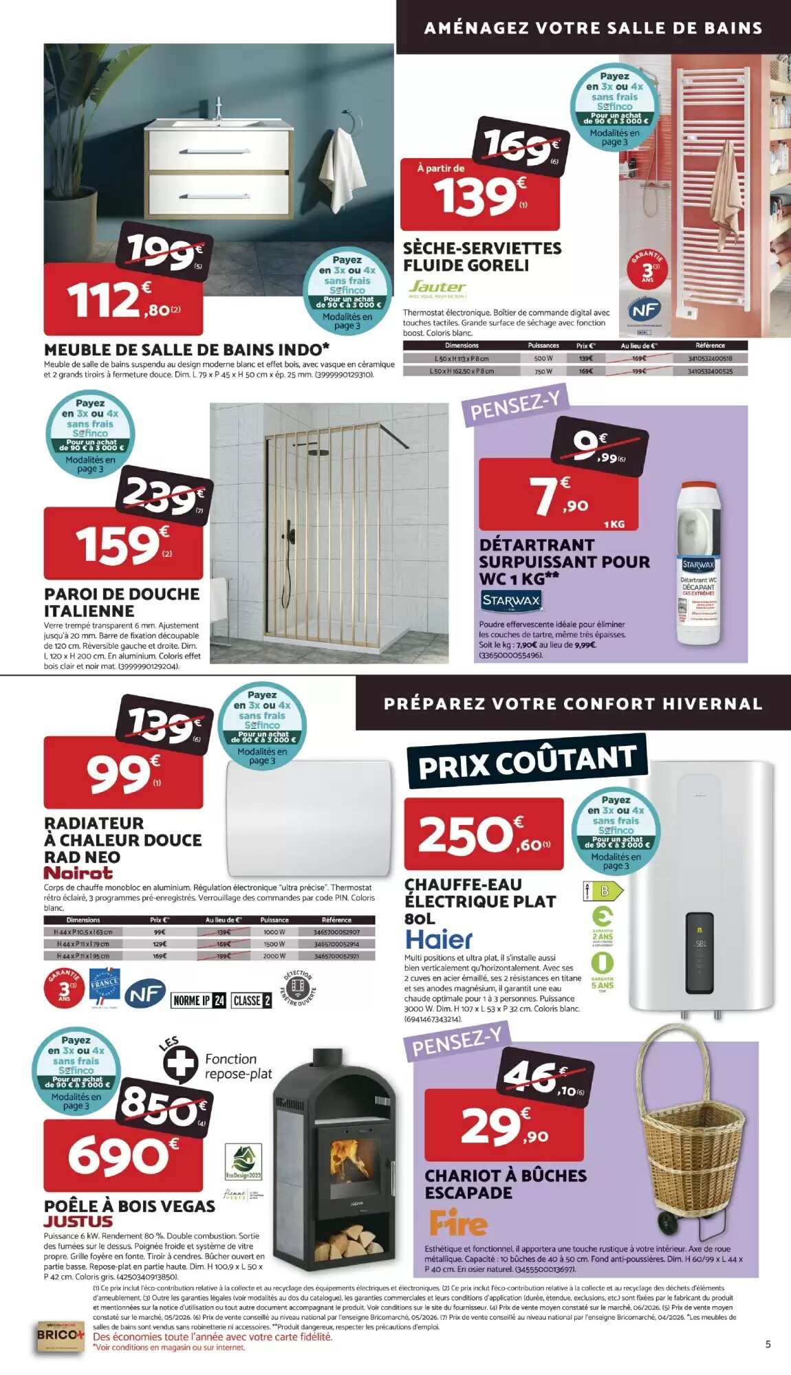 Prospectus promotionnel Bricomarché valable à partir du 05/08/2026 - Page 5.