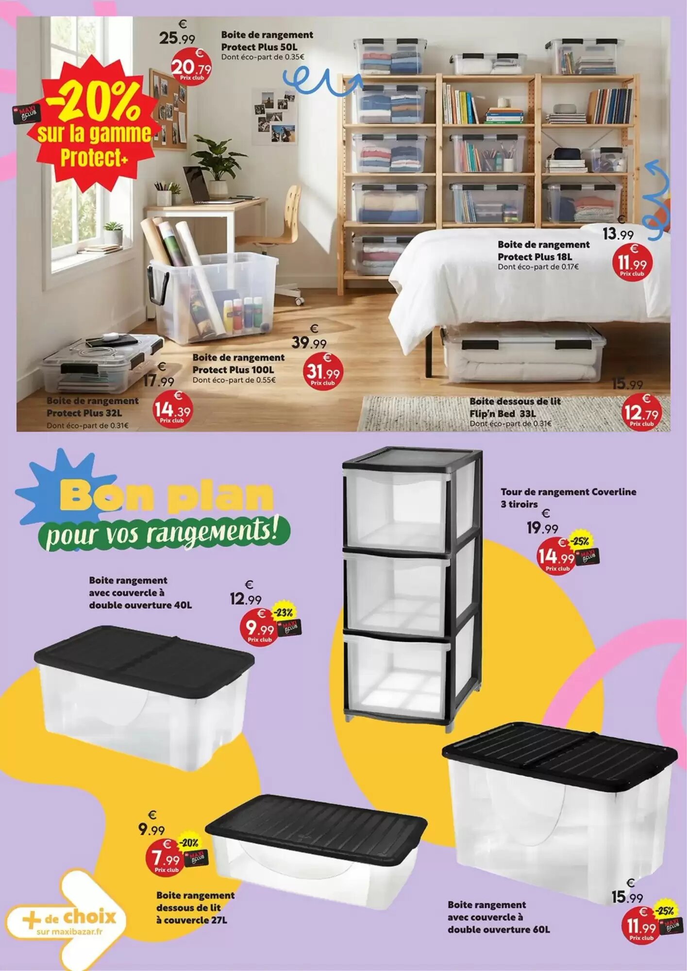 Prospectus promotionnel Maxi Bazar valable à partir du 05/08/2026 - Page 15.