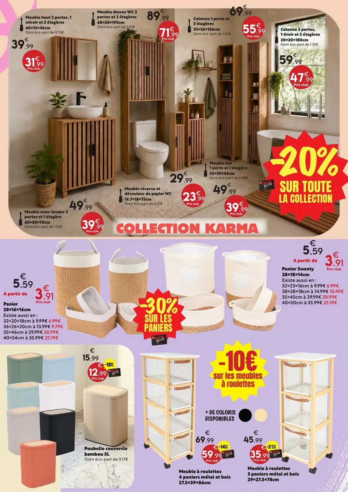 Prospectus promotionnel Maxi Bazar valable à partir du 05/08/2026 - Page 16.