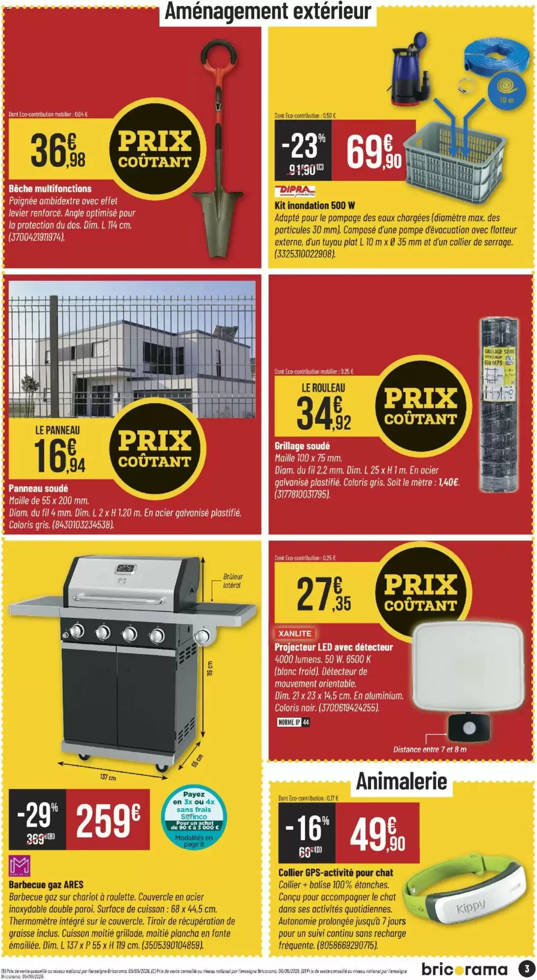 Prospectus promotionnel Bricorama valable à partir du 05/08/2026 - Page 3.