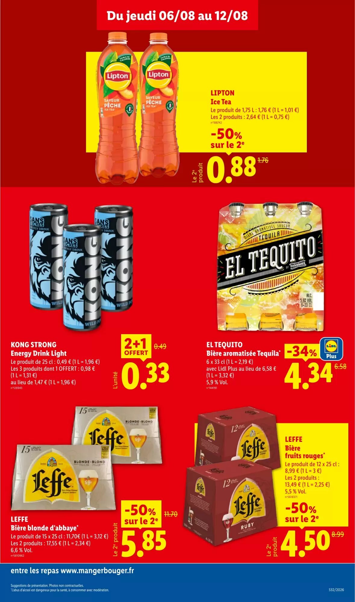 Prospectus promotionnel Lidl valable à partir du 06/08/2026 - Page 15.